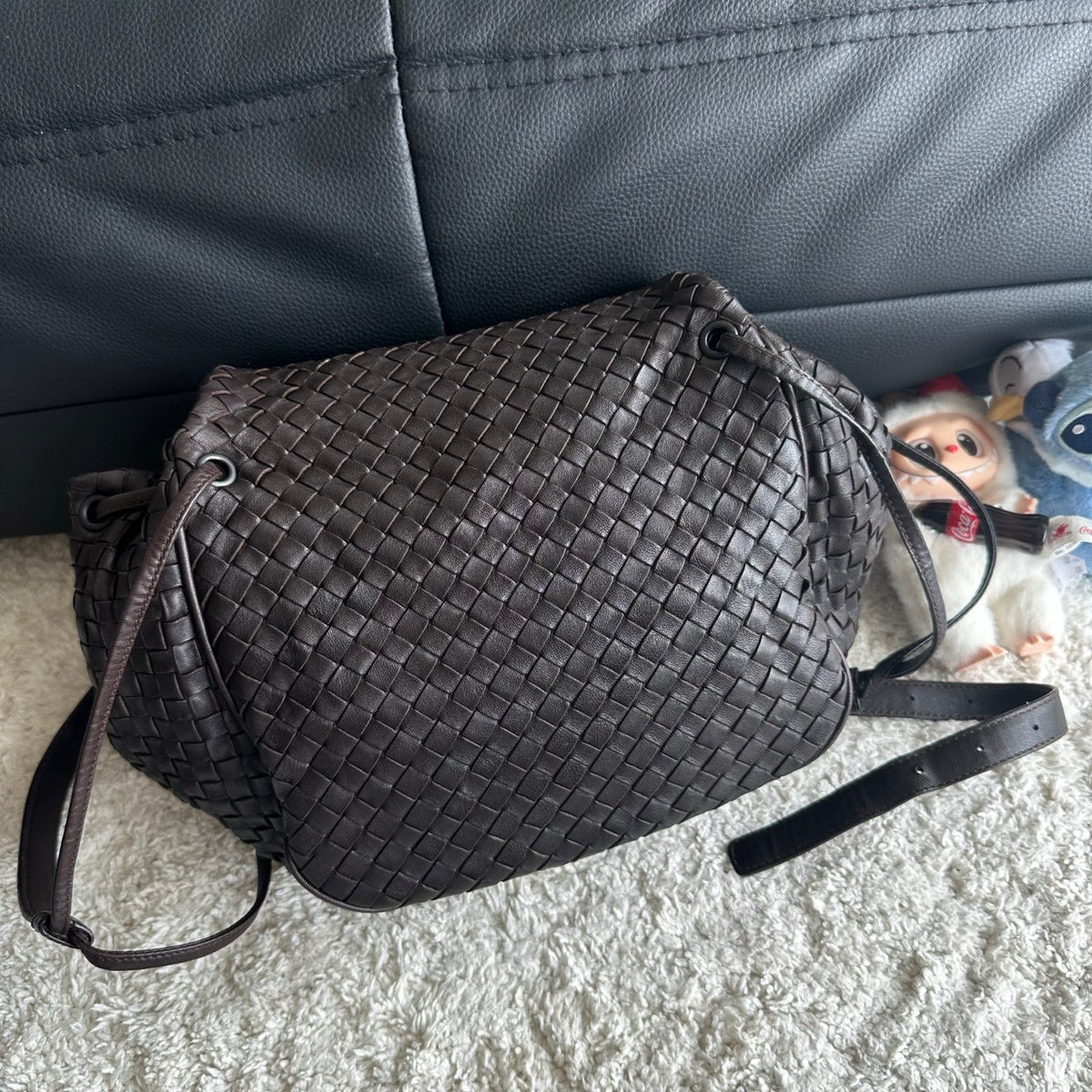 Bottega Veneta - Cloud - Leather - Brown - (Medium)