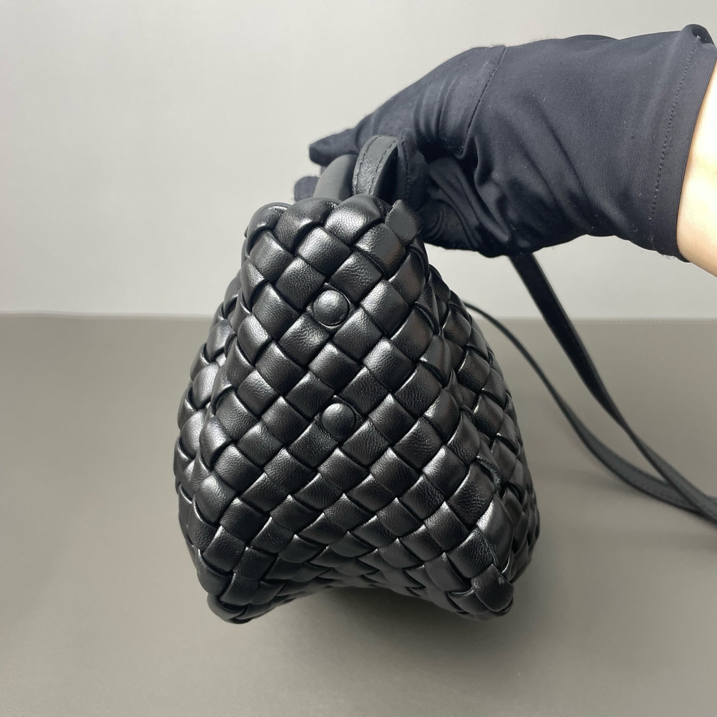 Bottega Veneta - Cobble - Leather - Black - (mini)