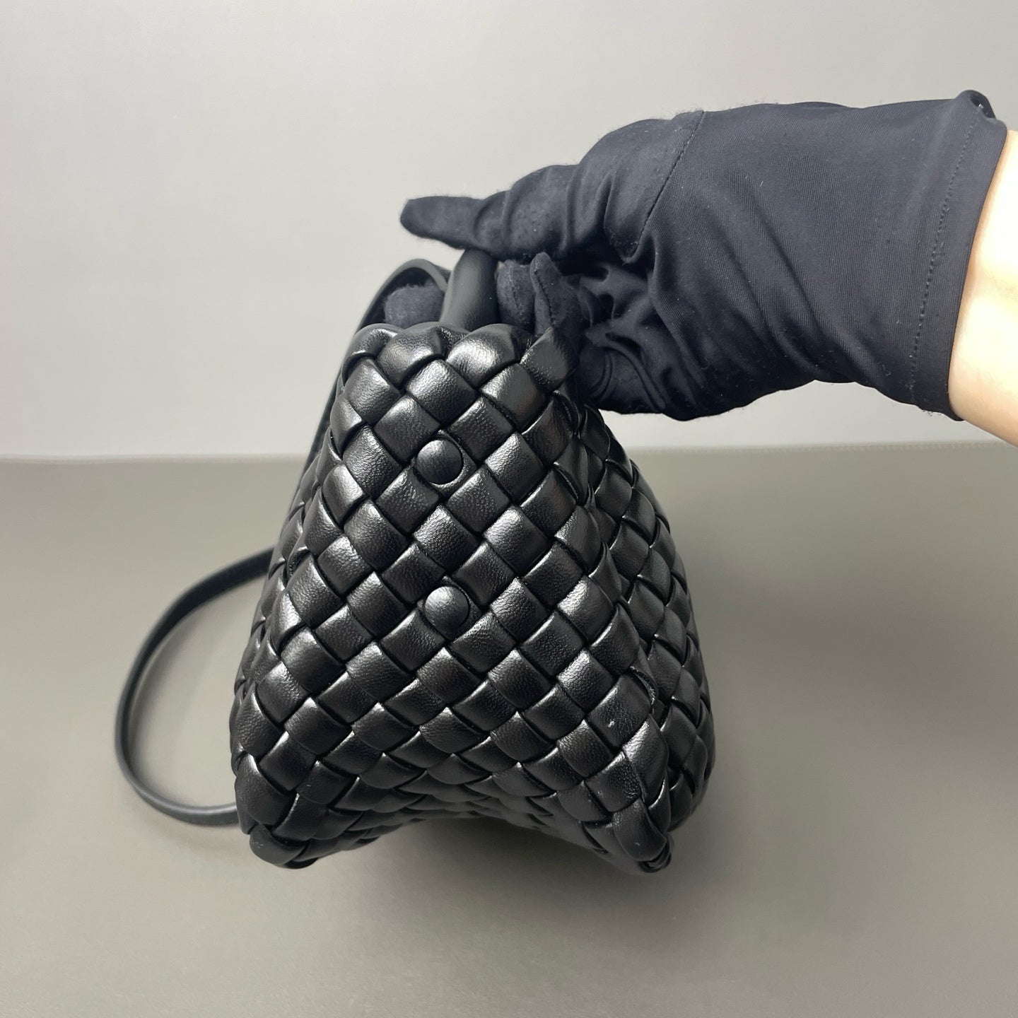 Bottega Veneta - Cobble - Leather - Black - (mini)