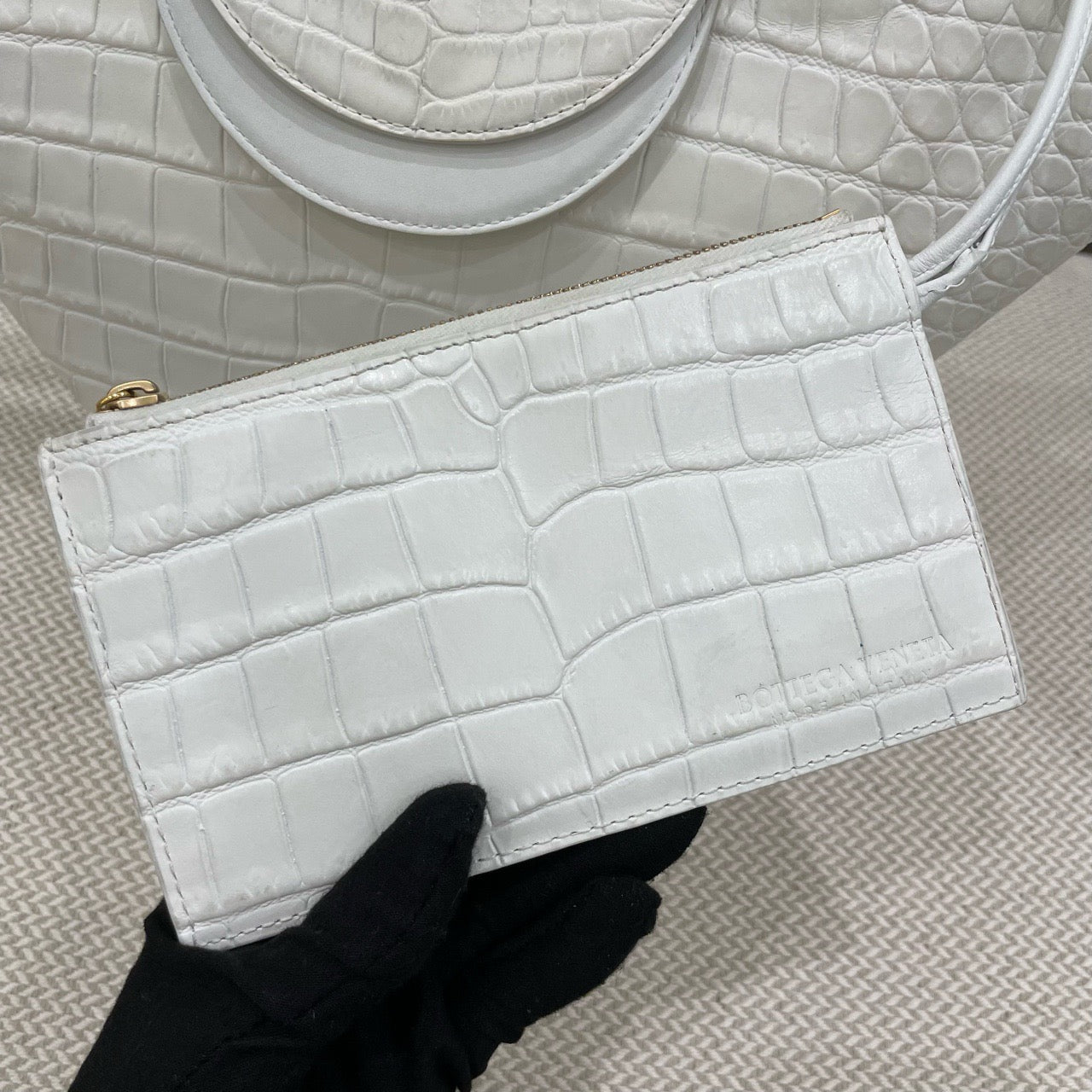 Bottega Veneta - Doll Tote - Leather - White - (medium)