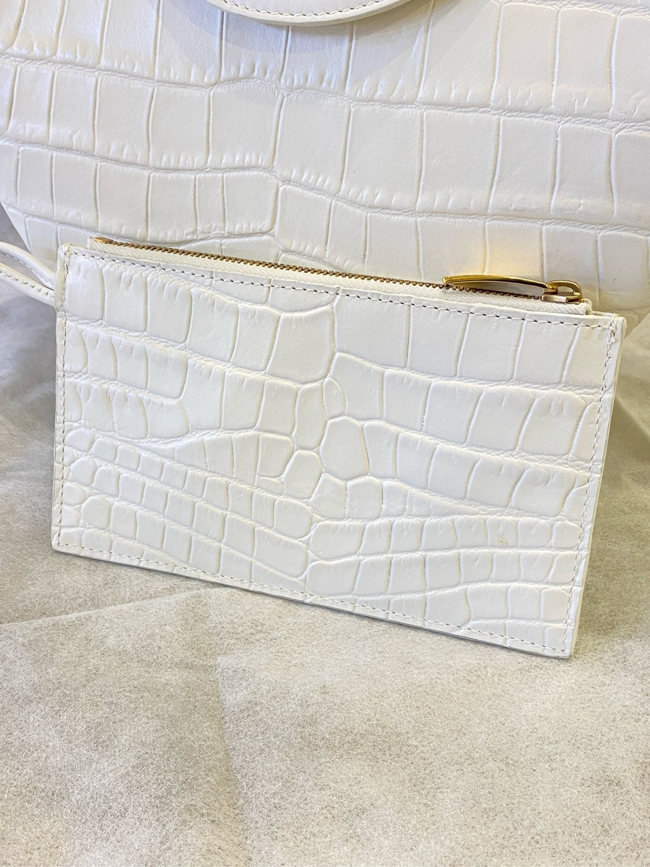 Bottega Veneta - Doll Tote - Leather - White - (medium)