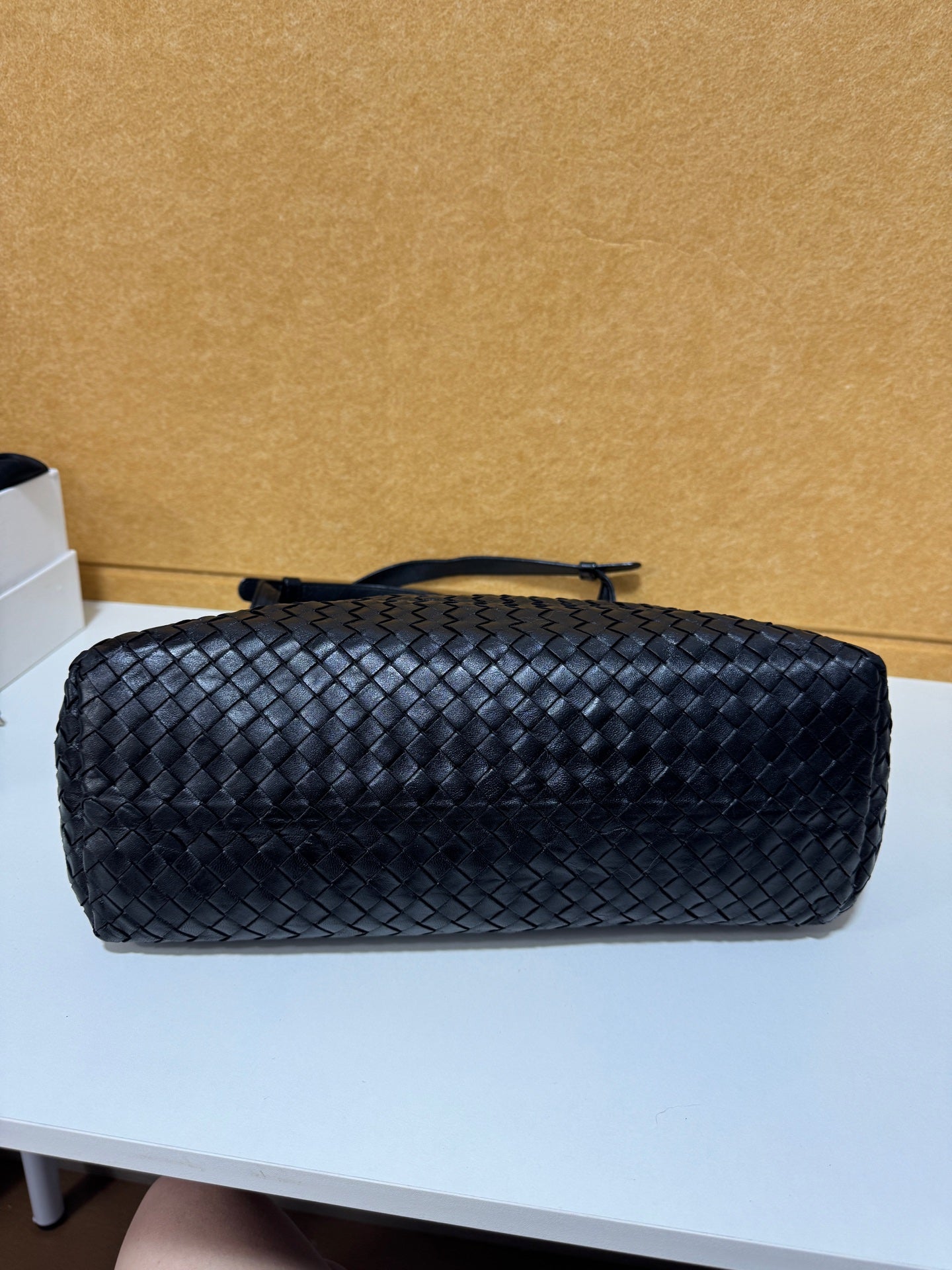 Bottega Veneta - Double Bridge Tote - Leather - Black - (Medium)