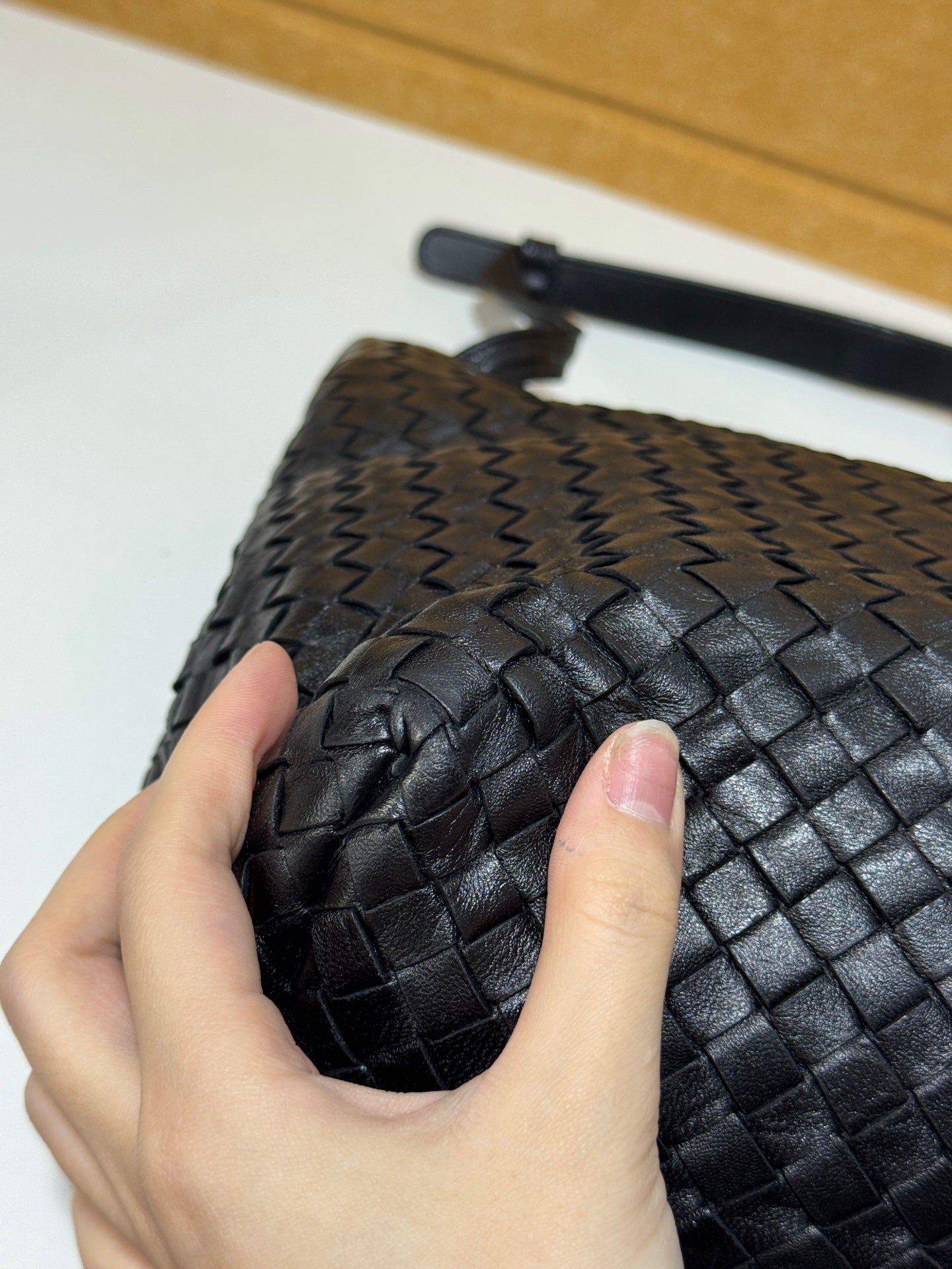 Bottega Veneta - Double Bridge Tote - Leather - Black - (Medium)