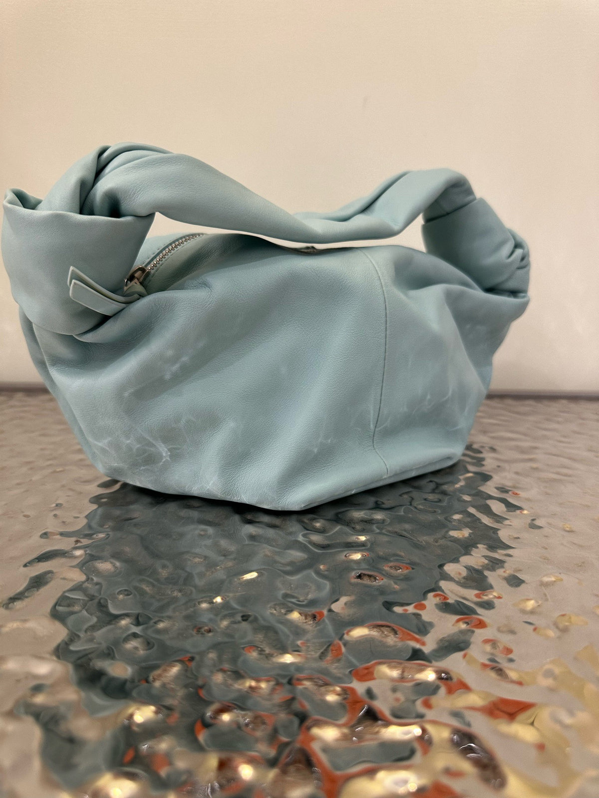 Bottega Veneta - Double Knot - Leather - Blue - (medium)