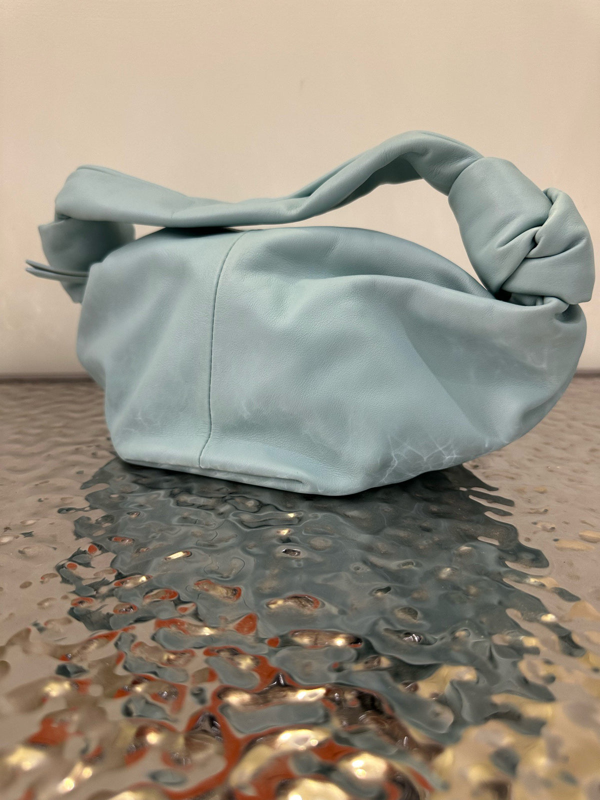 Bottega Veneta - Double Knot - Leather - Blue - (medium)
