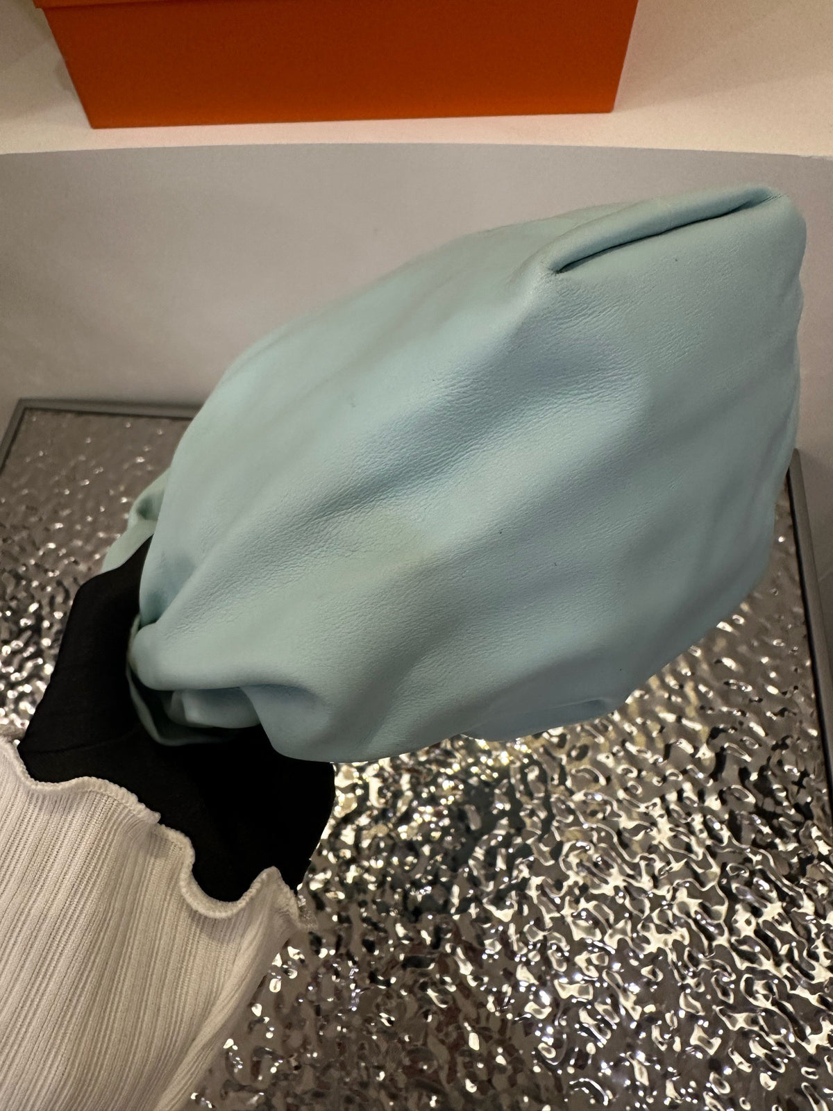 Bottega Veneta - Double Knot - Leather - Blue - (medium)
