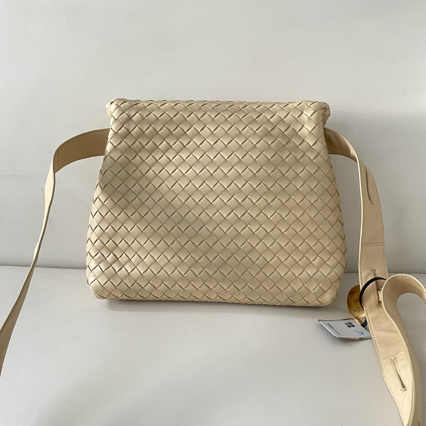 Bottega Veneta - Fold - Leather - Beige - (medium)