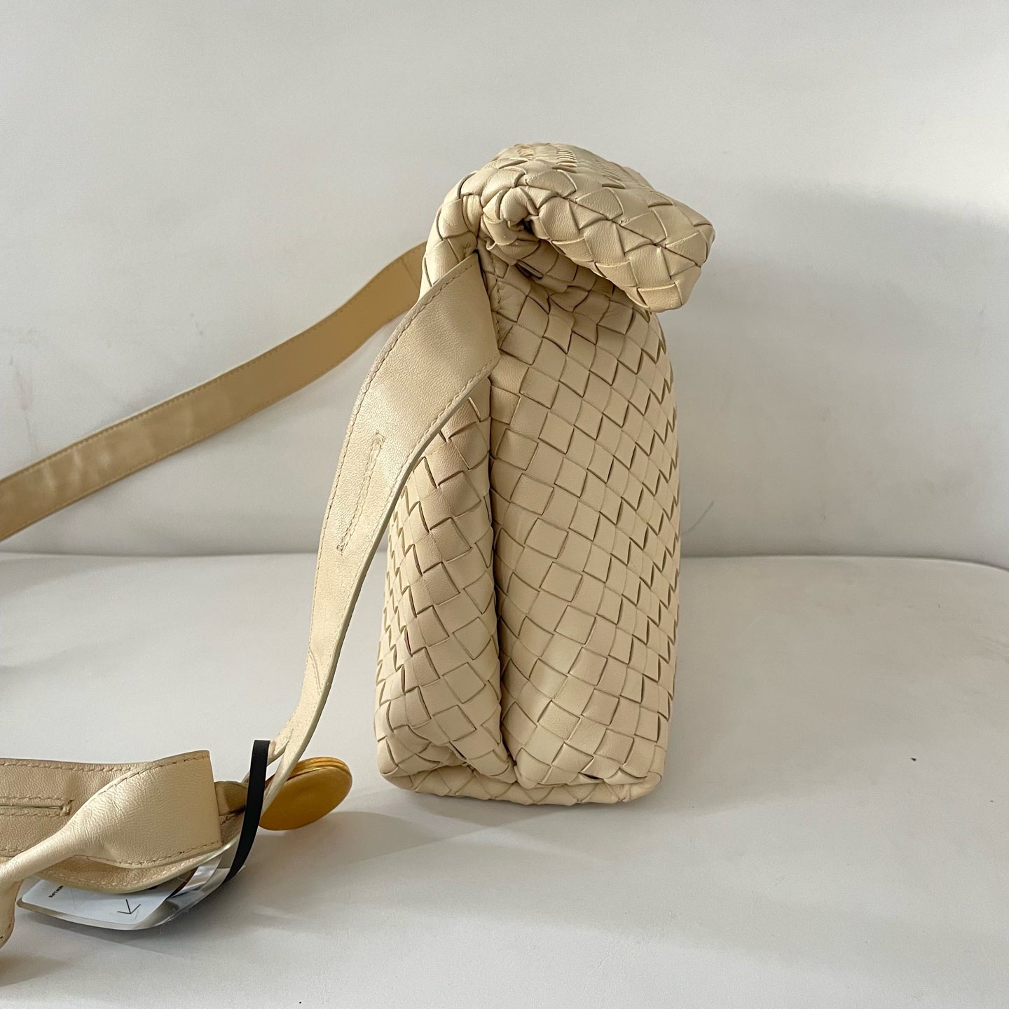Bottega Veneta - Fold - Leather - Beige - (medium)