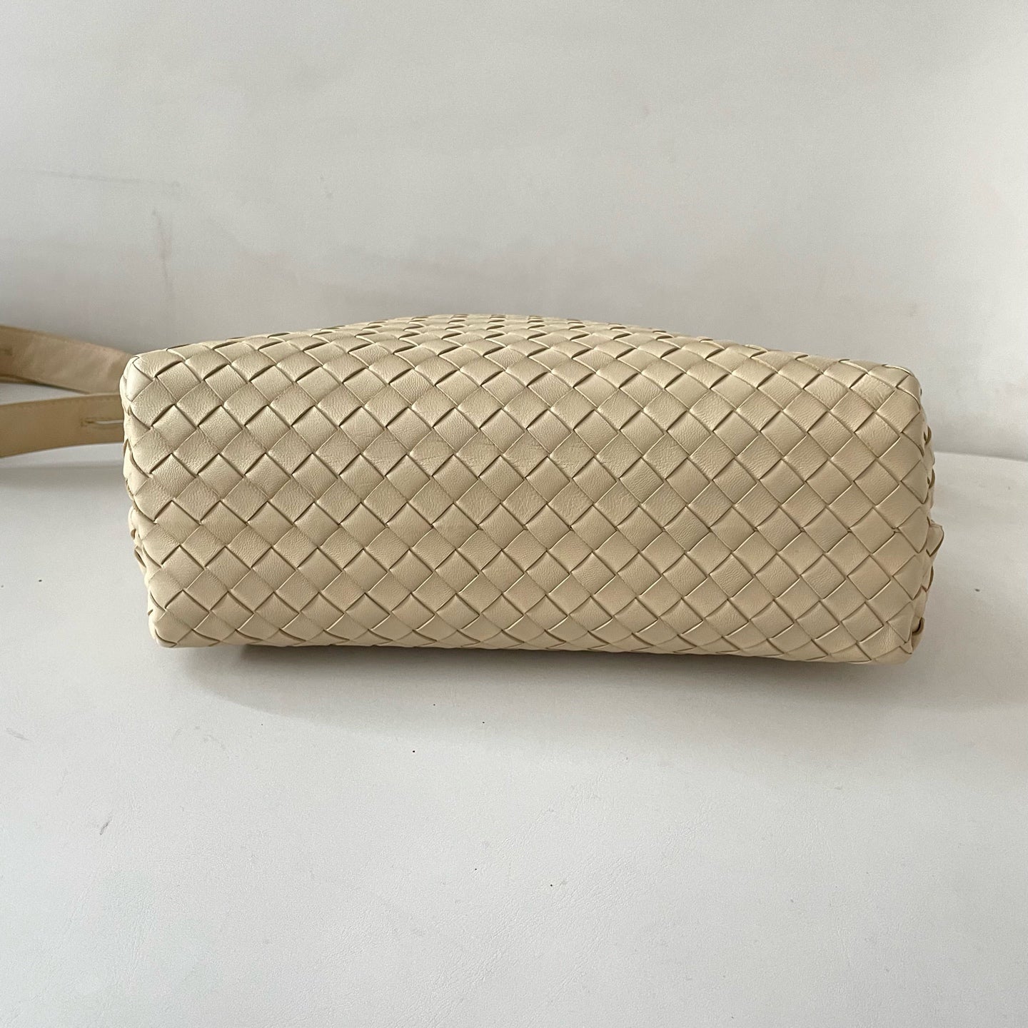 Bottega Veneta - Fold - Leather - Beige - (medium)