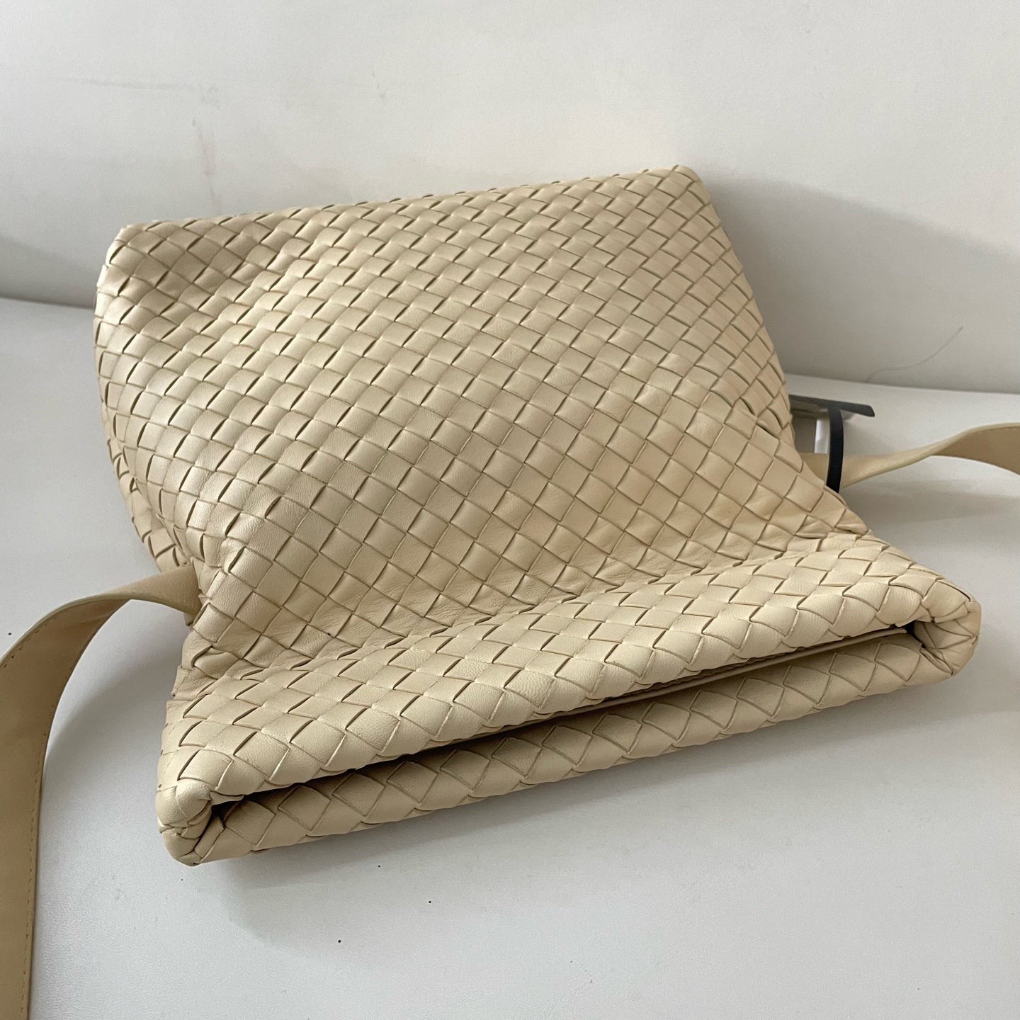 Bottega Veneta - Fold - Leather - Beige - (medium)