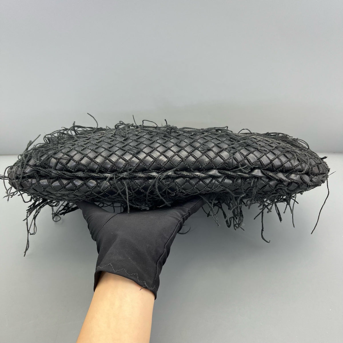 Bottega Veneta - Fringe Hobo Bag - Leather - Black