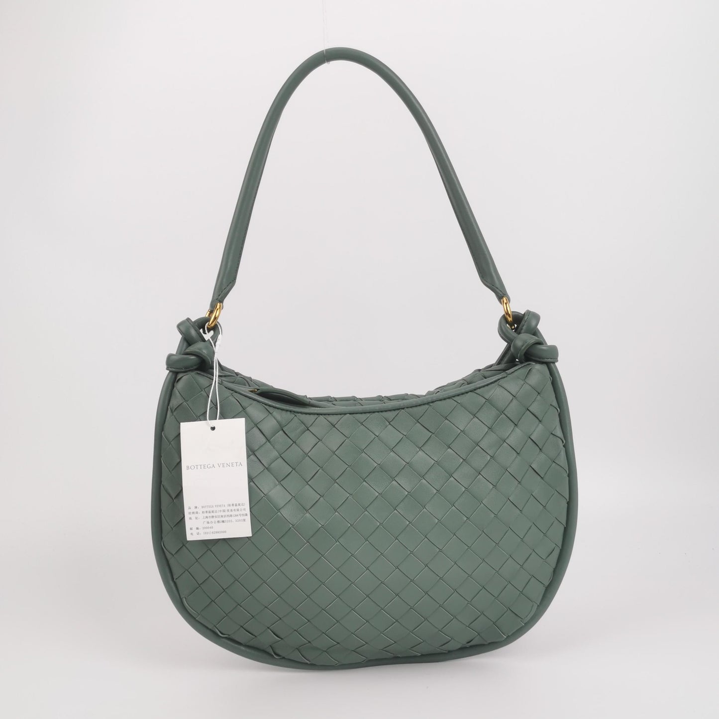 Bottega Veneta - Gemelli - Leather - Green - (medium)