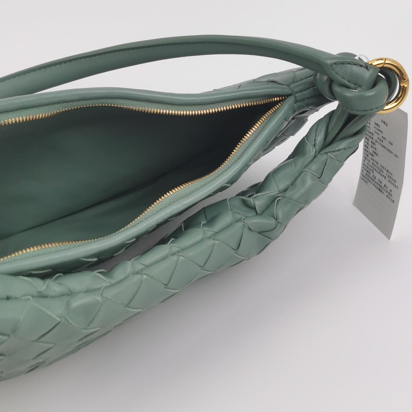 Bottega Veneta - Gemelli - Leather - Green - (medium)