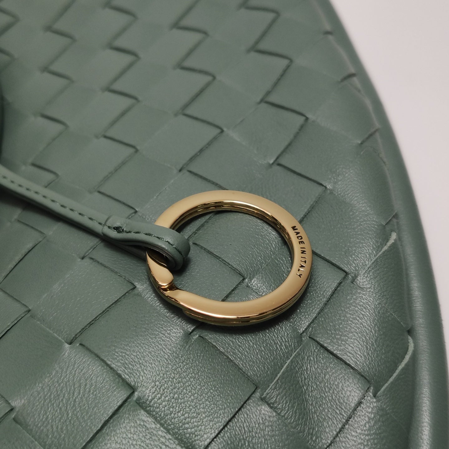 Bottega Veneta - Gemelli - Leather - Green - (medium)
