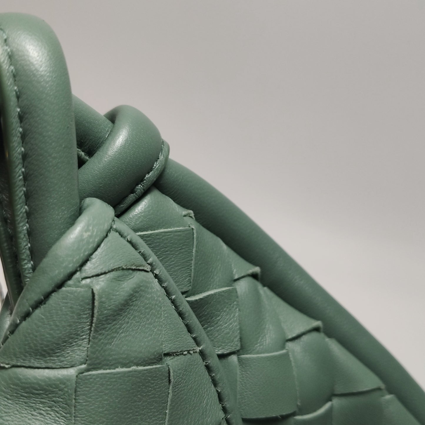 Bottega Veneta - Gemelli - Leather - Green - (medium)