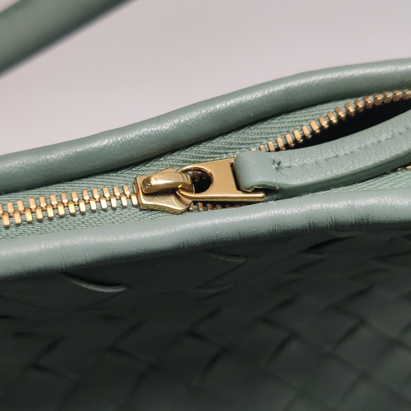 Bottega Veneta - Gemelli - Leather - Green - (medium)