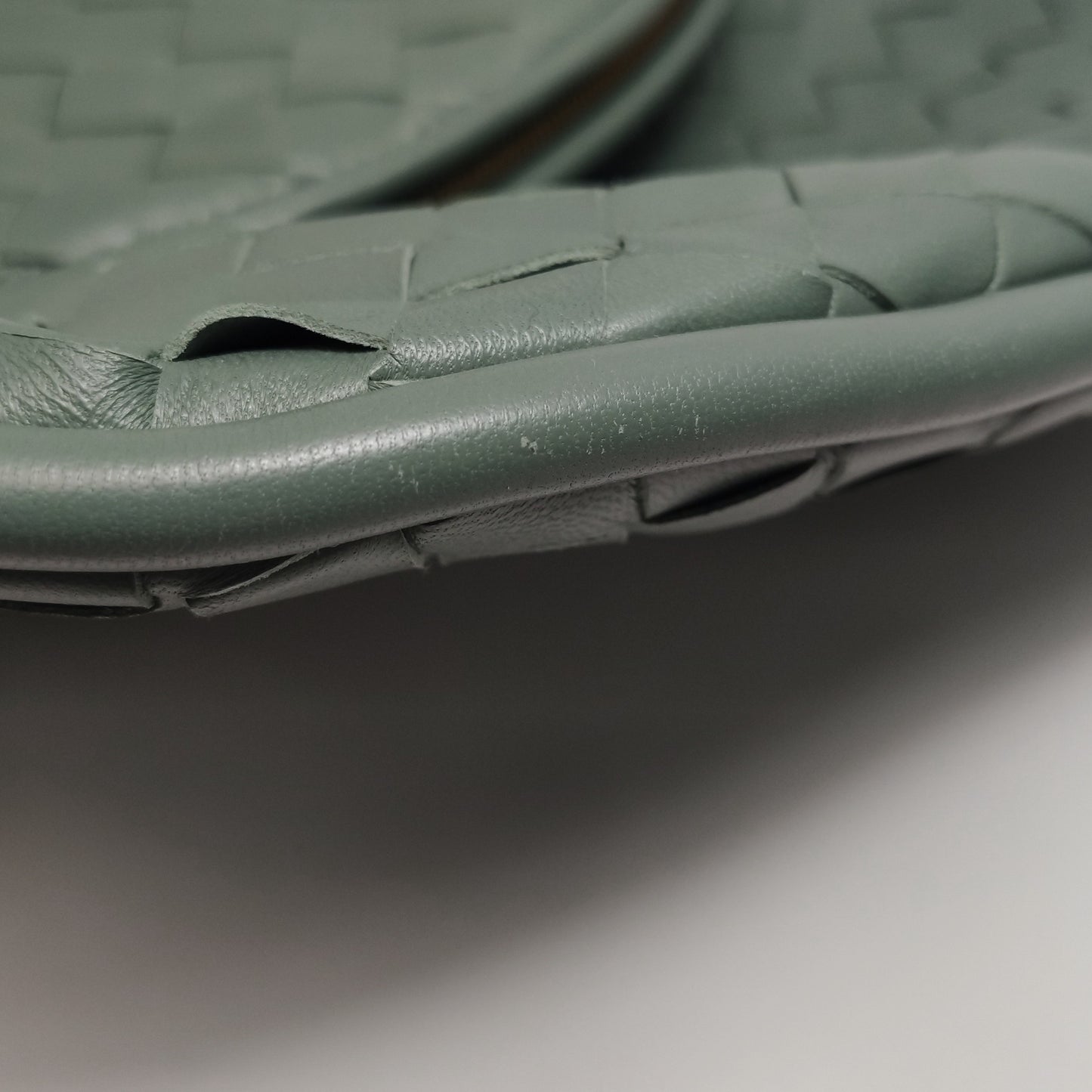 Bottega Veneta - Gemelli - Leather - Green - (medium)