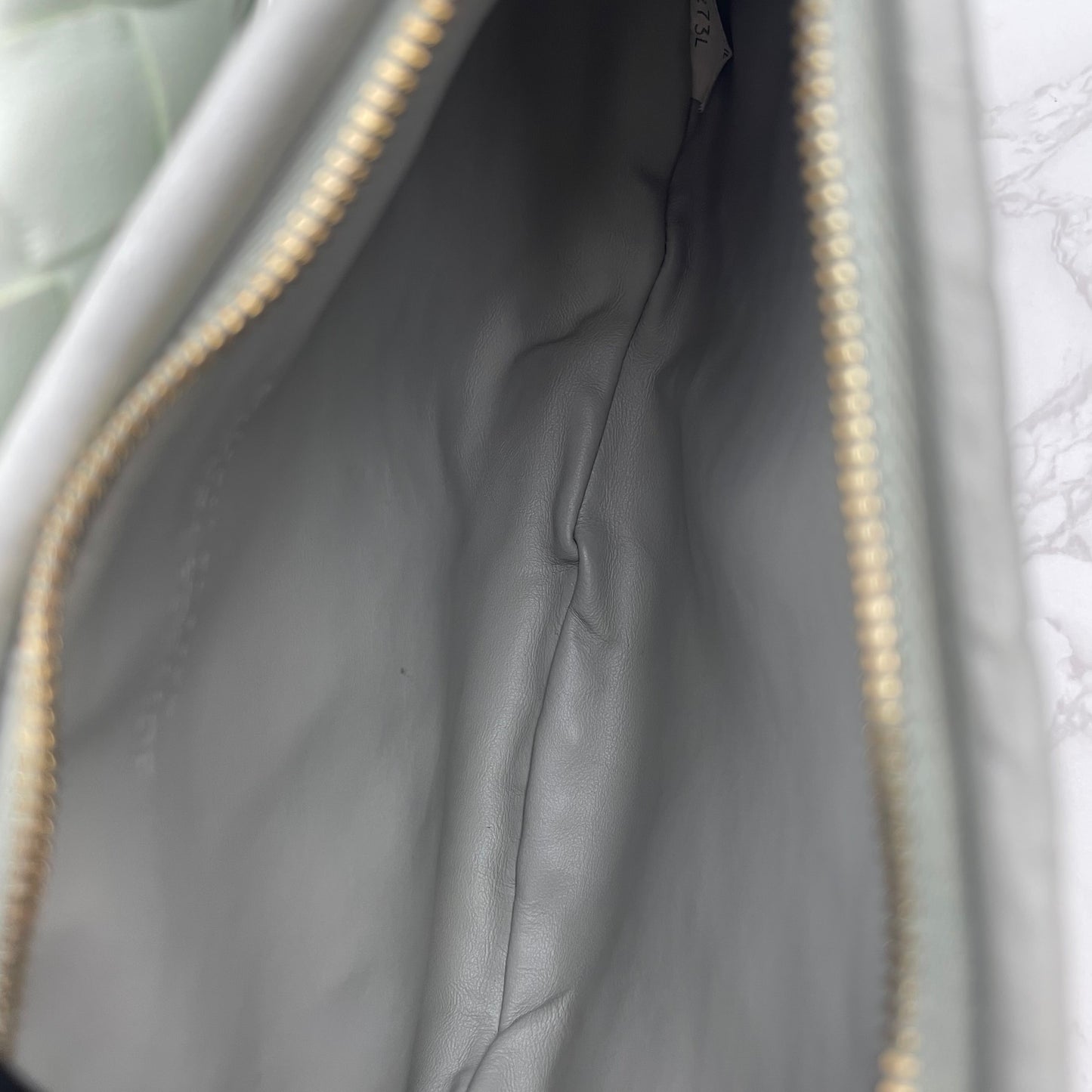 Bottega Veneta - Gemelli - Leather - Grey - (medium)