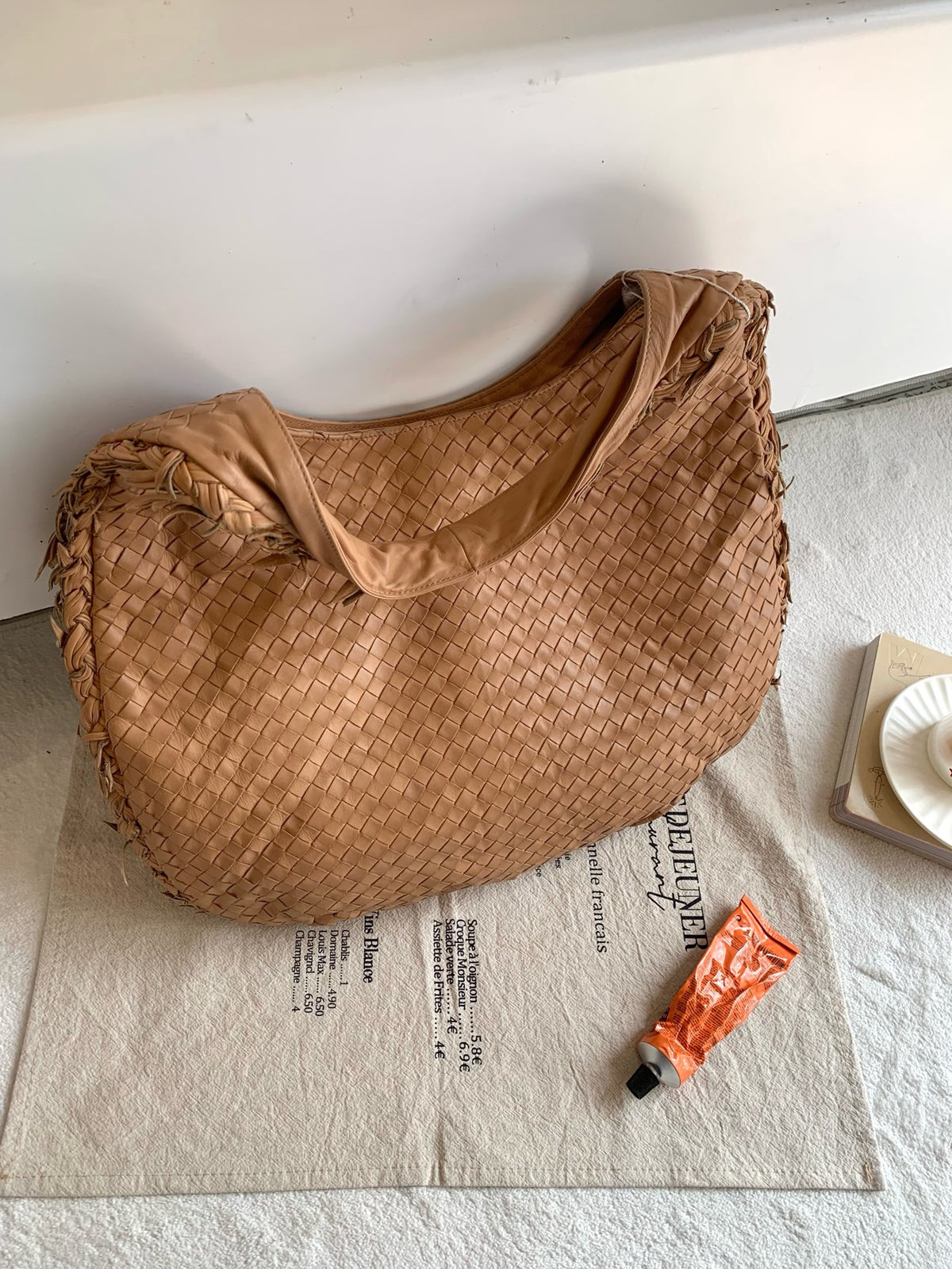 Bottega Veneta - Gemini - Leather - Camel - (Large)