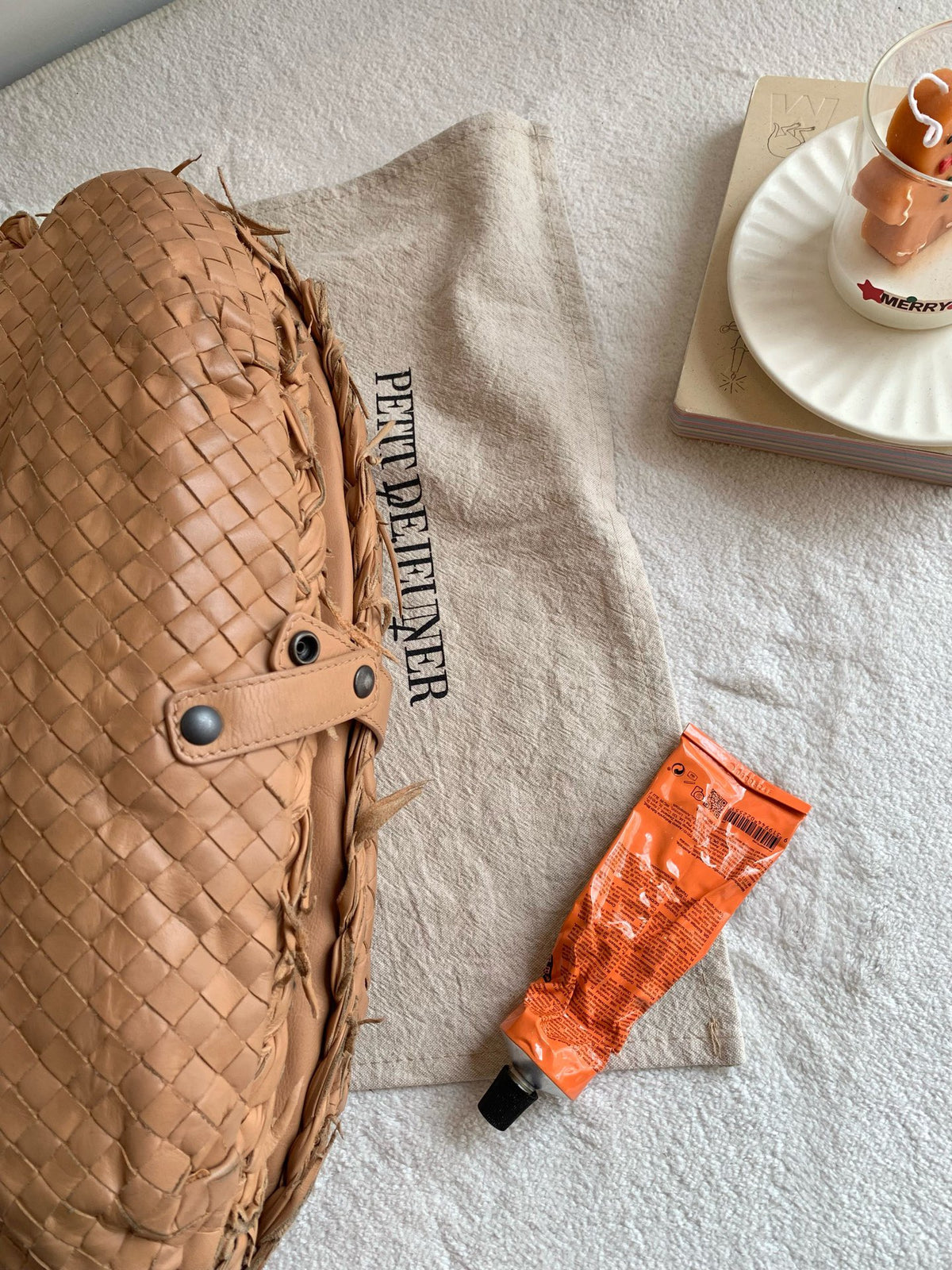 Bottega Veneta - Gemini - Leather - Camel - (Large)