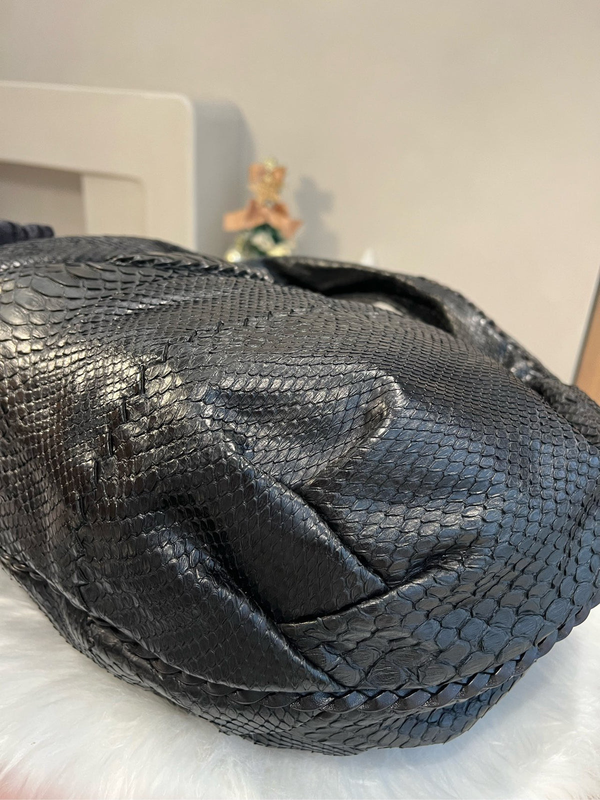 Bottega Veneta - Hobo Bag - Exotic leathers - Python - Black - (medium)