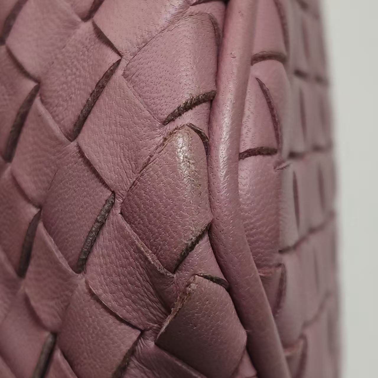 Bottega Veneta - Hobo Bag - Lambskin leather - Pink - (Medium)