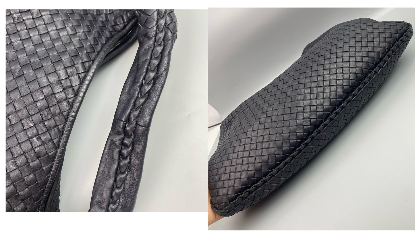 Bottega Veneta - Hobo Bag - Leather - Black - (large)