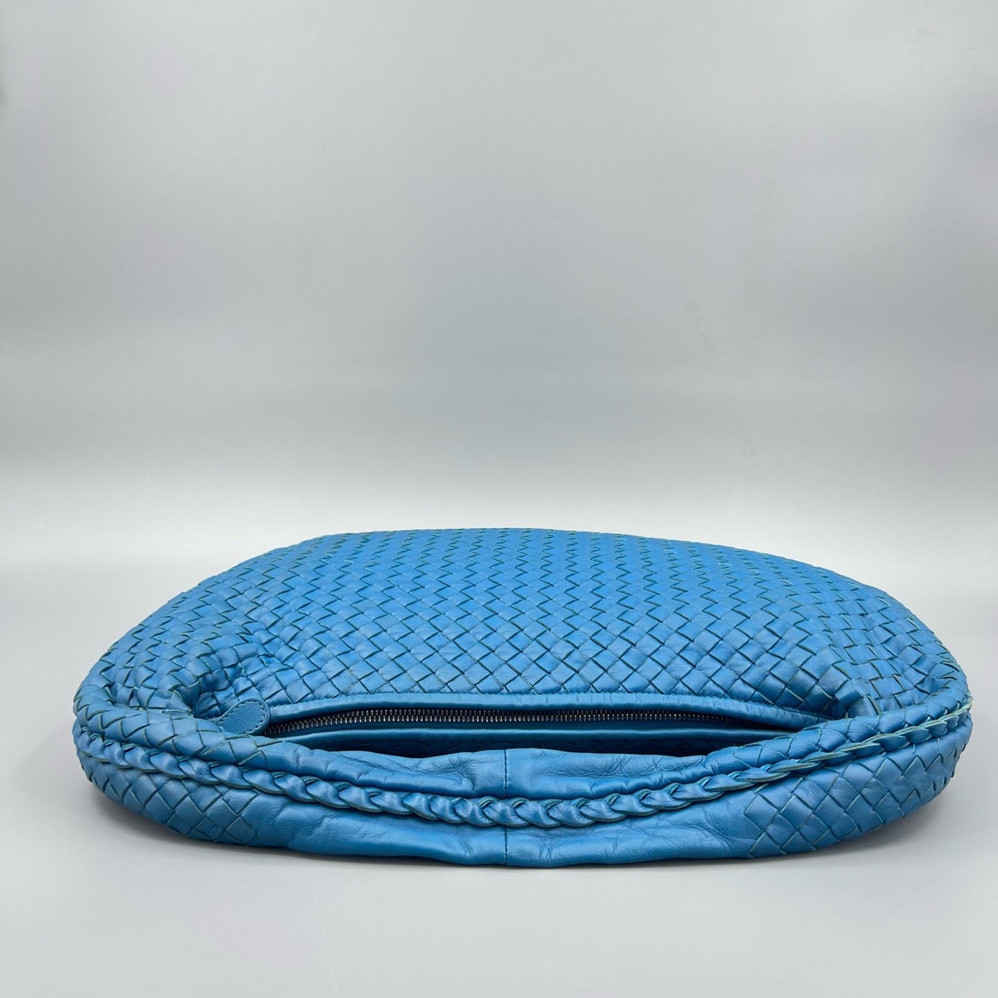 Bottega Veneta - Hobo bag - Leather - Blue - (Large)