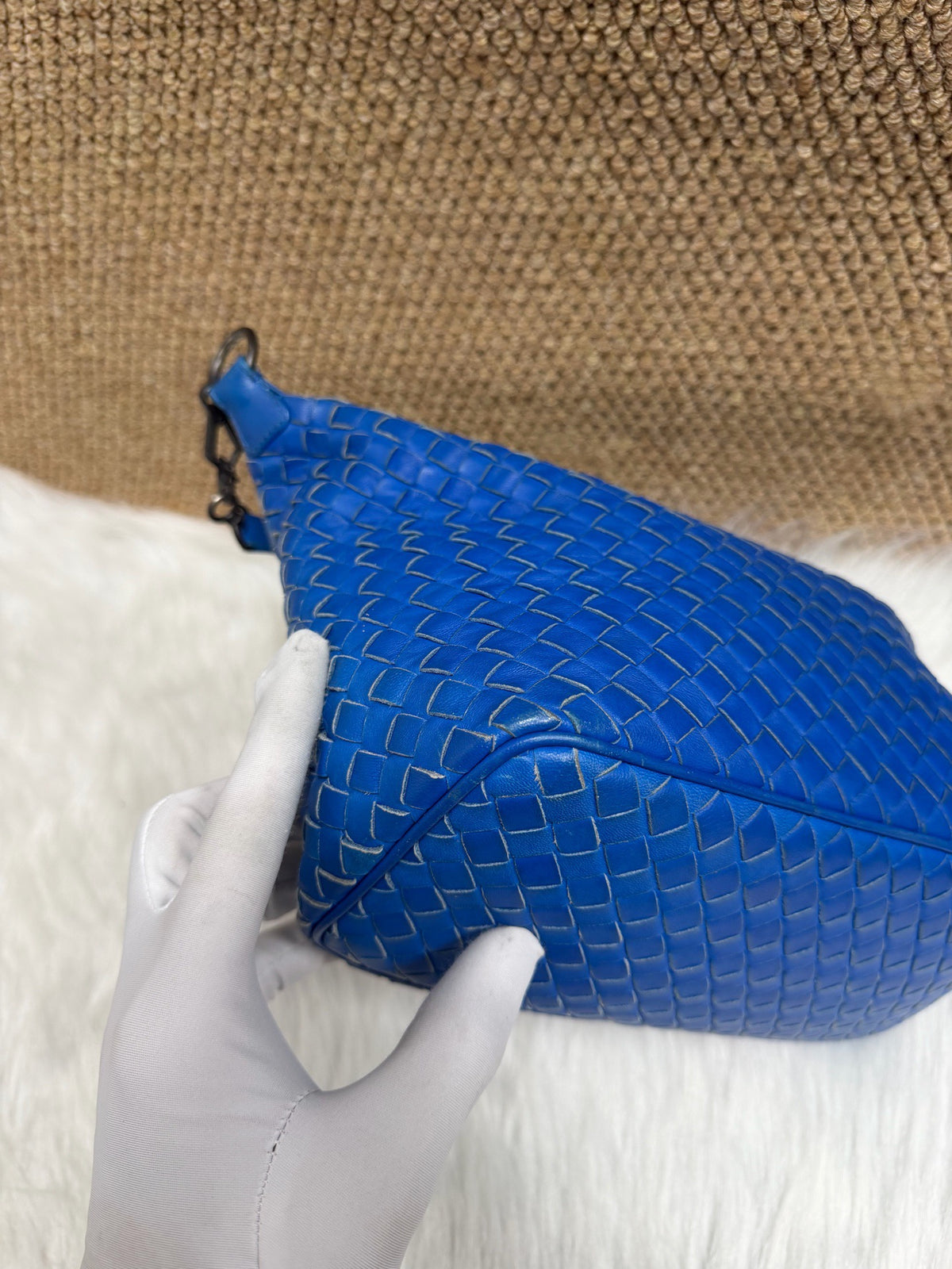 Bottega Veneta - Hobo Bag - Leather - Blue - (small)