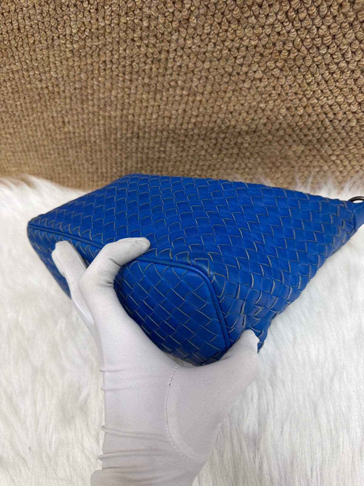 Bottega Veneta - Hobo Bag - Leather - Blue - (small)