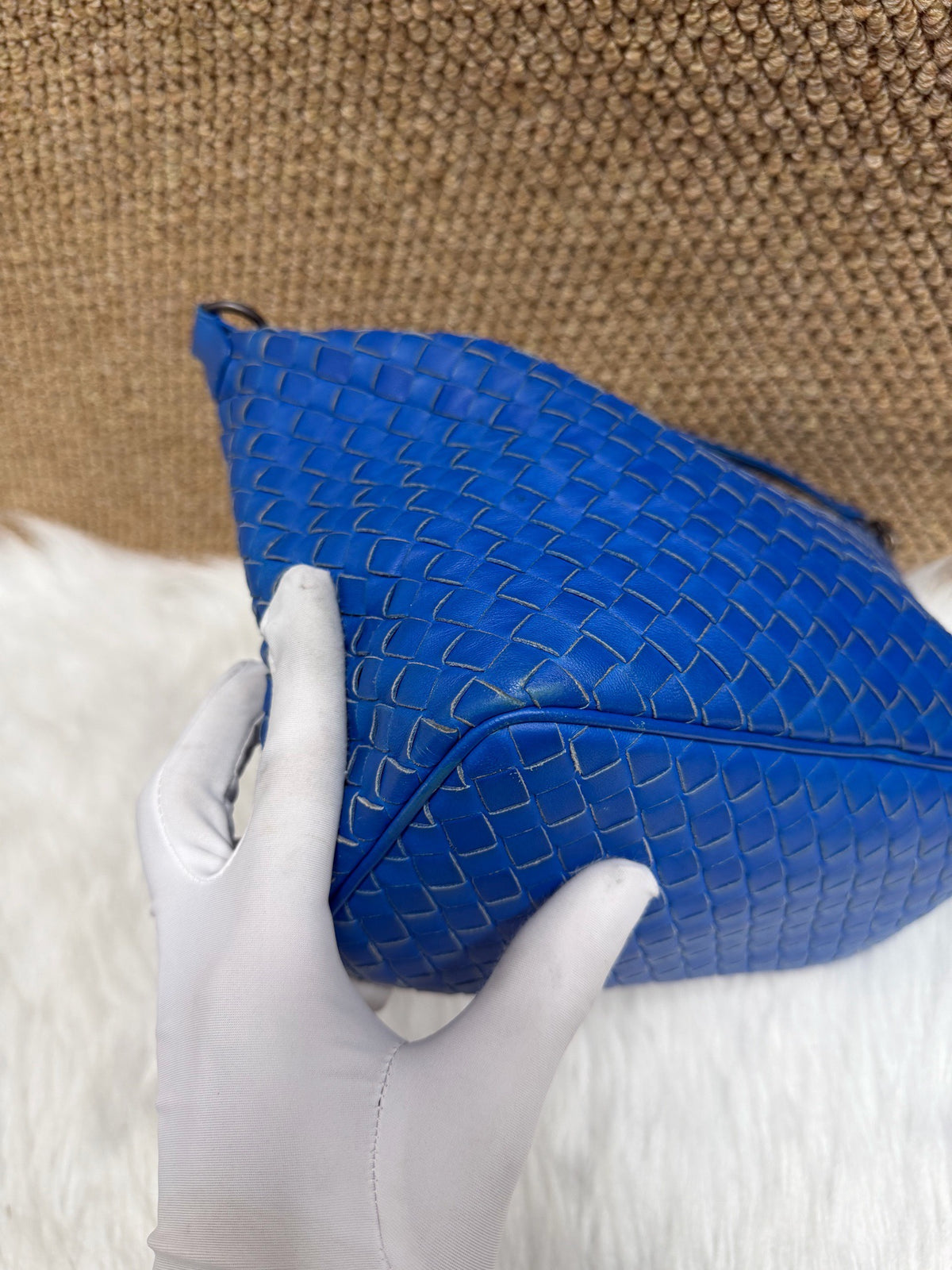 Bottega Veneta - Hobo Bag - Leather - Blue - (small)