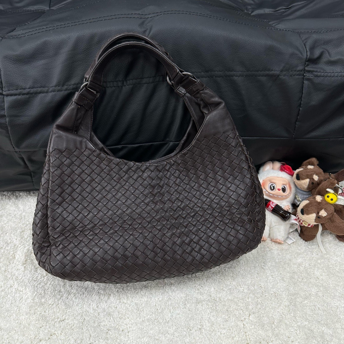 Bottega Veneta - Hobo Bag - Leather - Brown - (small)