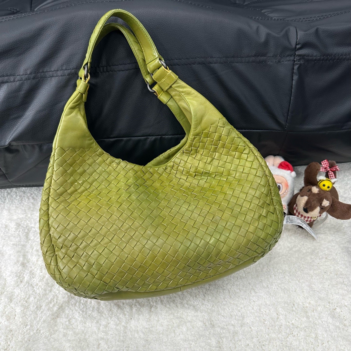 Bottega Veneta - Hobo Bag - Leather - Green - (small)