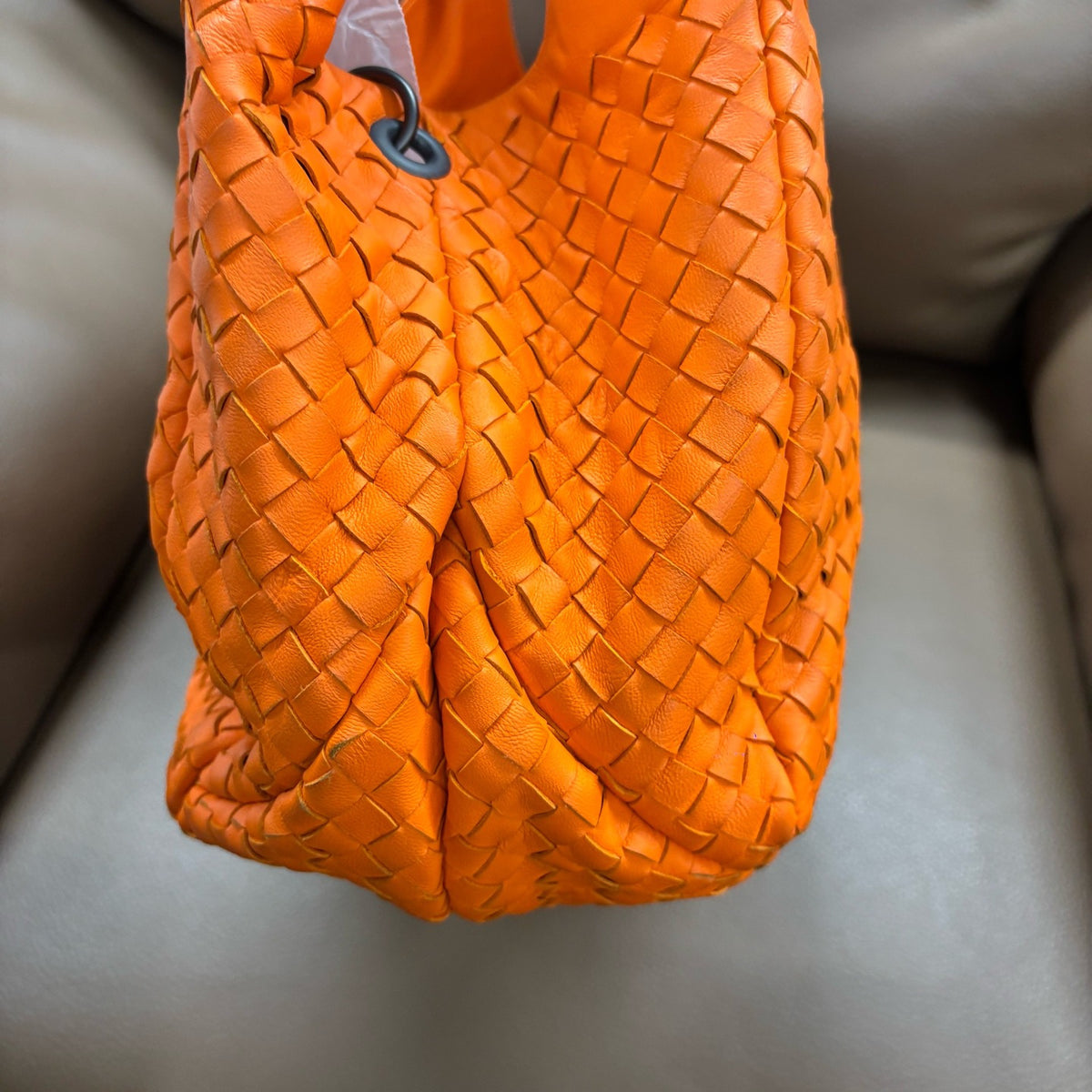 Bottega Veneta - Hobo Bag - Leather - Orange - (small)