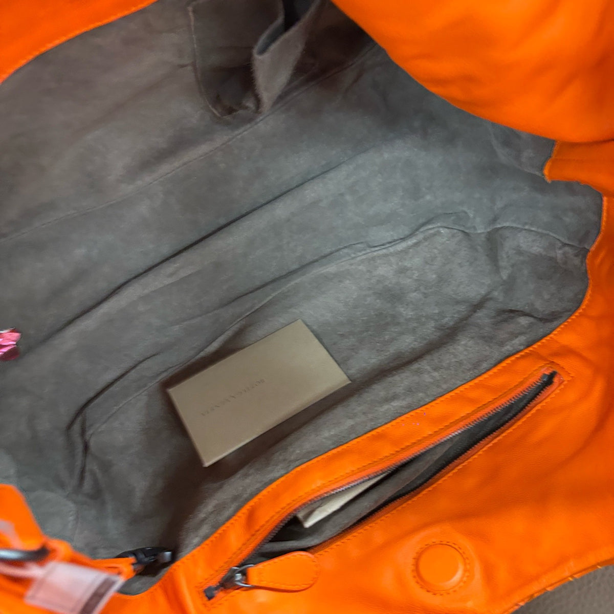 Bottega Veneta - Hobo Bag - Leather - Orange - (small)