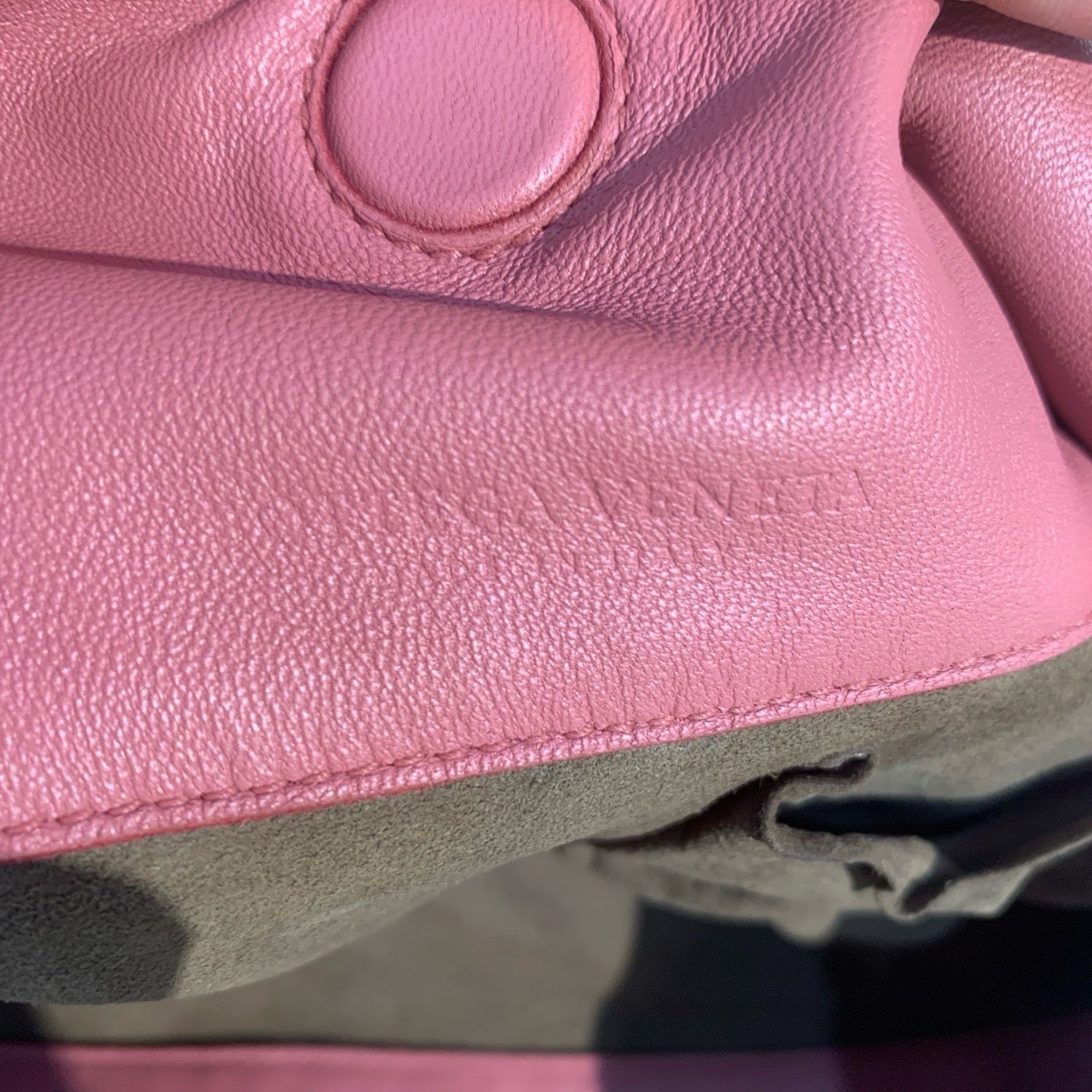 Bottega Veneta - Hobo Bag - Leather - Pink - (small)
