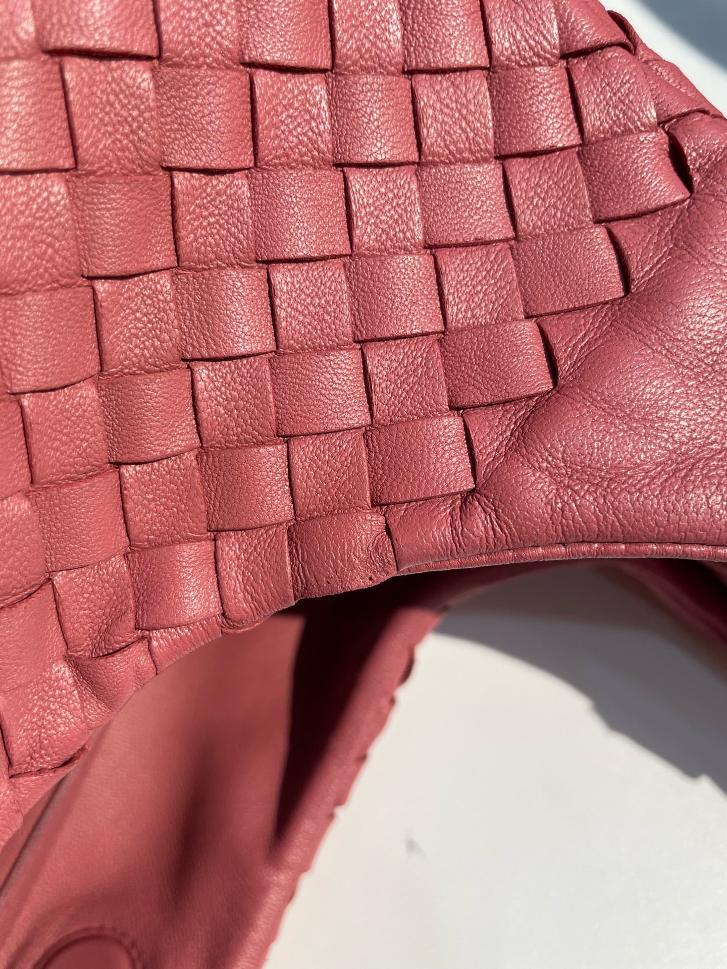 Bottega Veneta - Hobo Bag - Leather - Pink - (small)