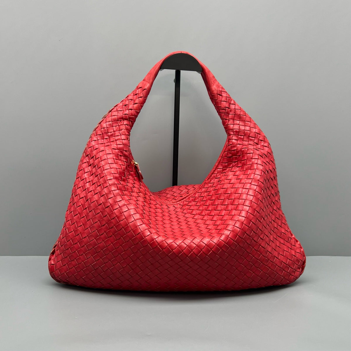 Bottega Veneta - Hobo Bag - Leather - Red