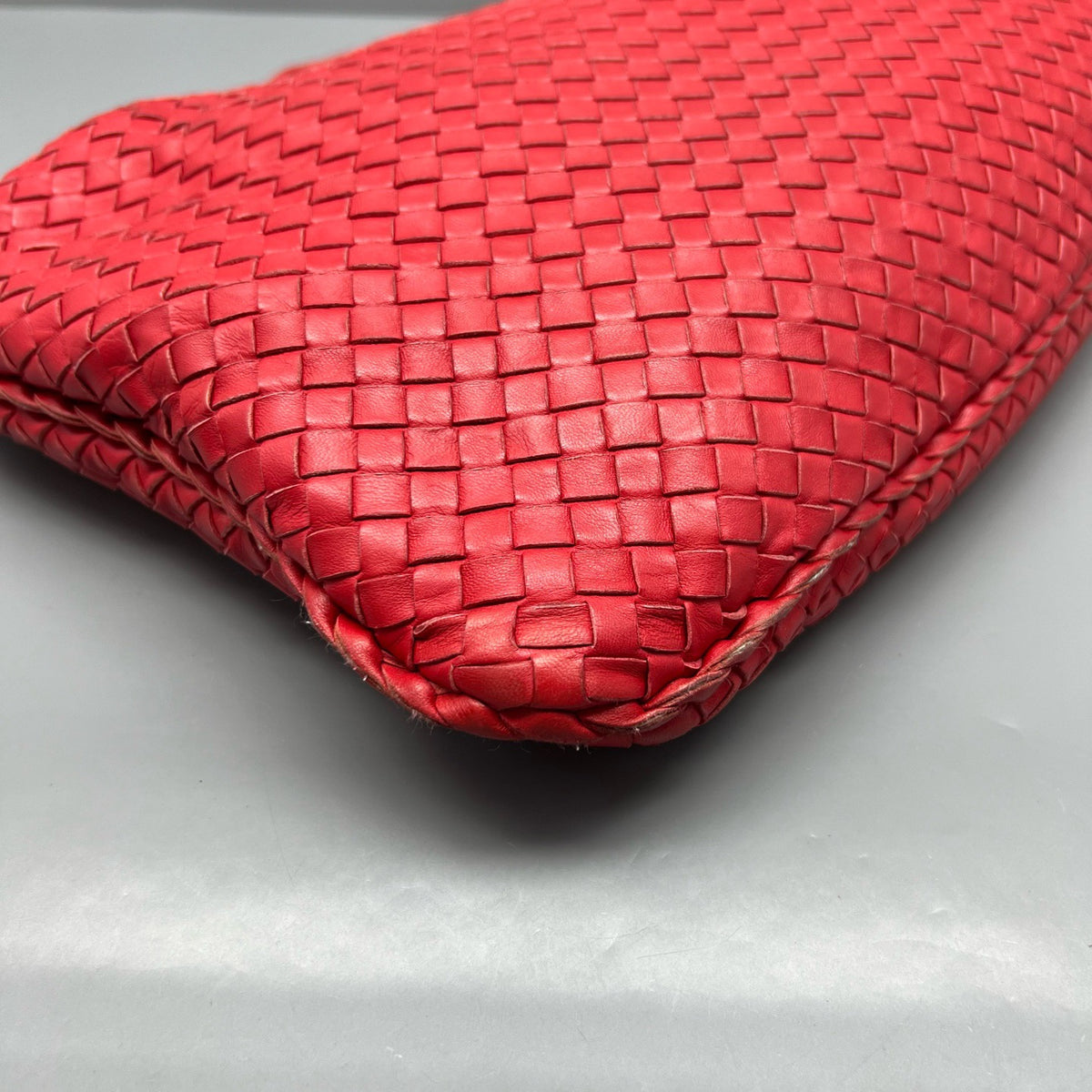 Bottega Veneta - Hobo Bag - Leather - Red