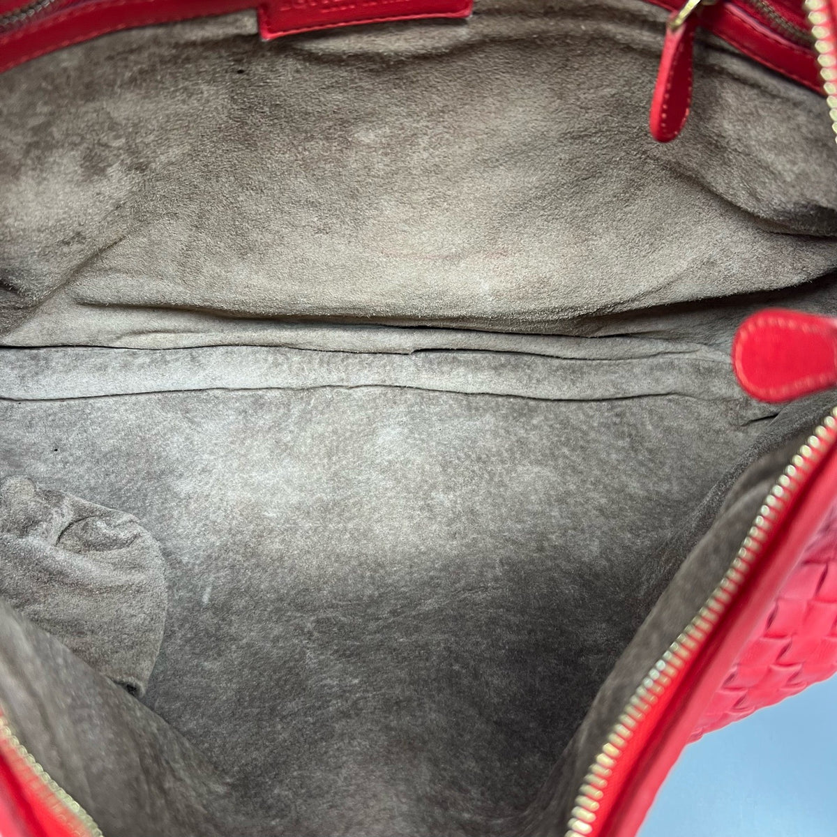 Bottega Veneta - Hobo Bag - Leather - Red