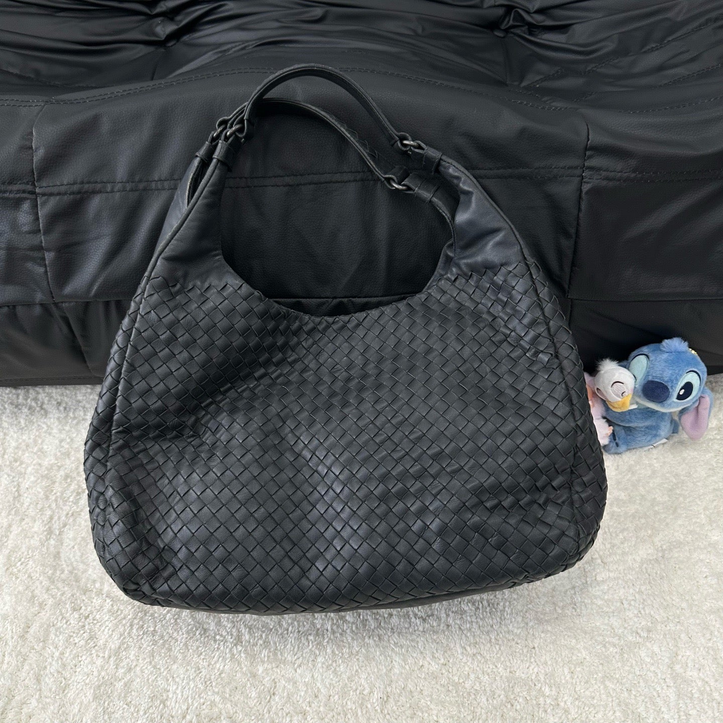 Bottega Veneta - Hobo - Leather - Black - (large)