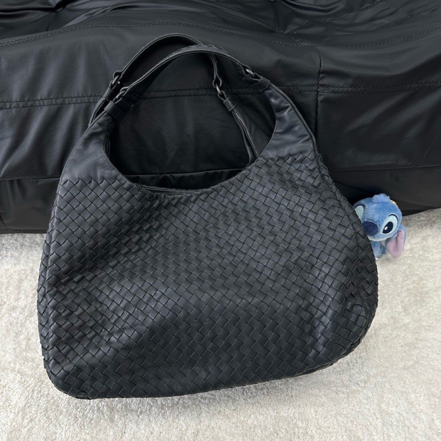 Bottega Veneta - Hobo - Leather - Black - (large)