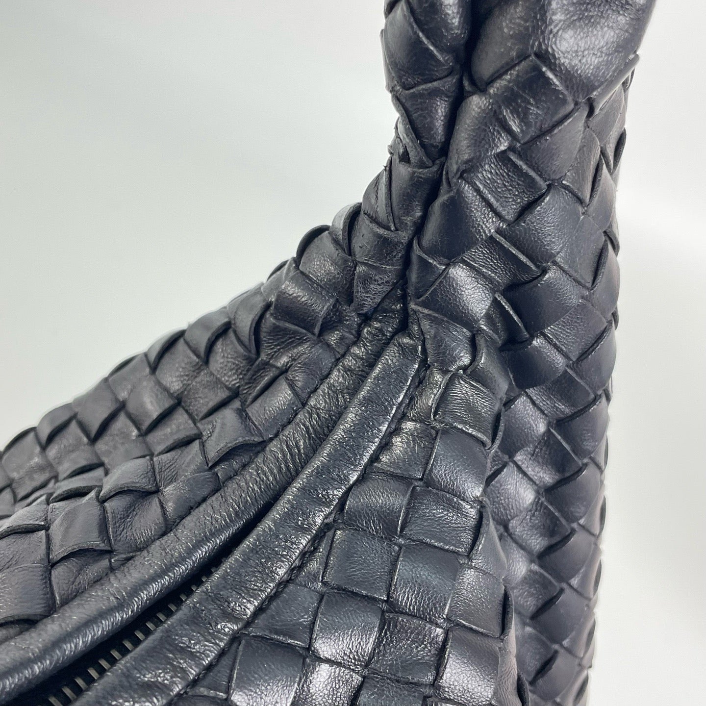 Bottega Veneta - Hobo - Leather - Black - (small)
