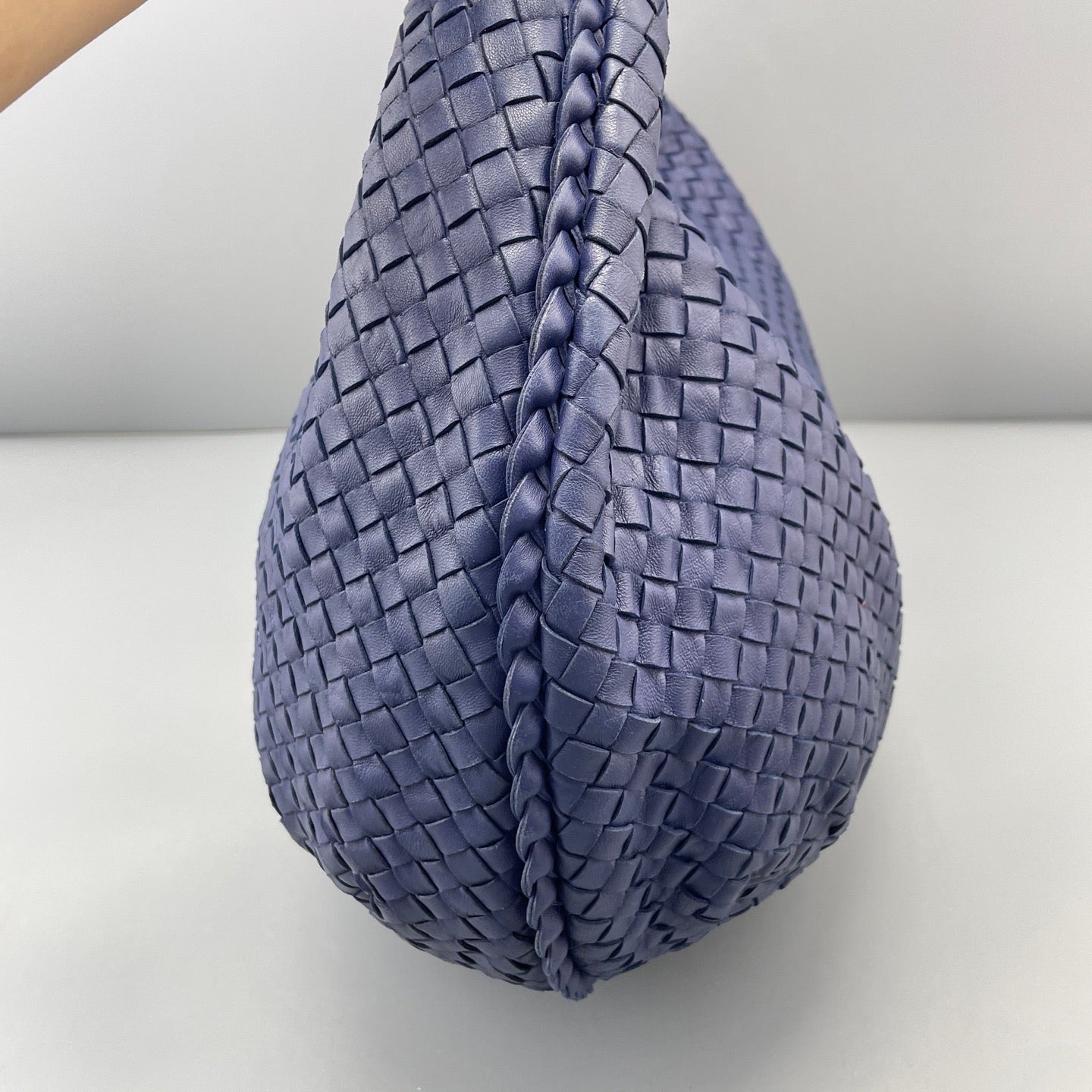 Bottega Veneta - Hobo - Leather - Blue - (large)
