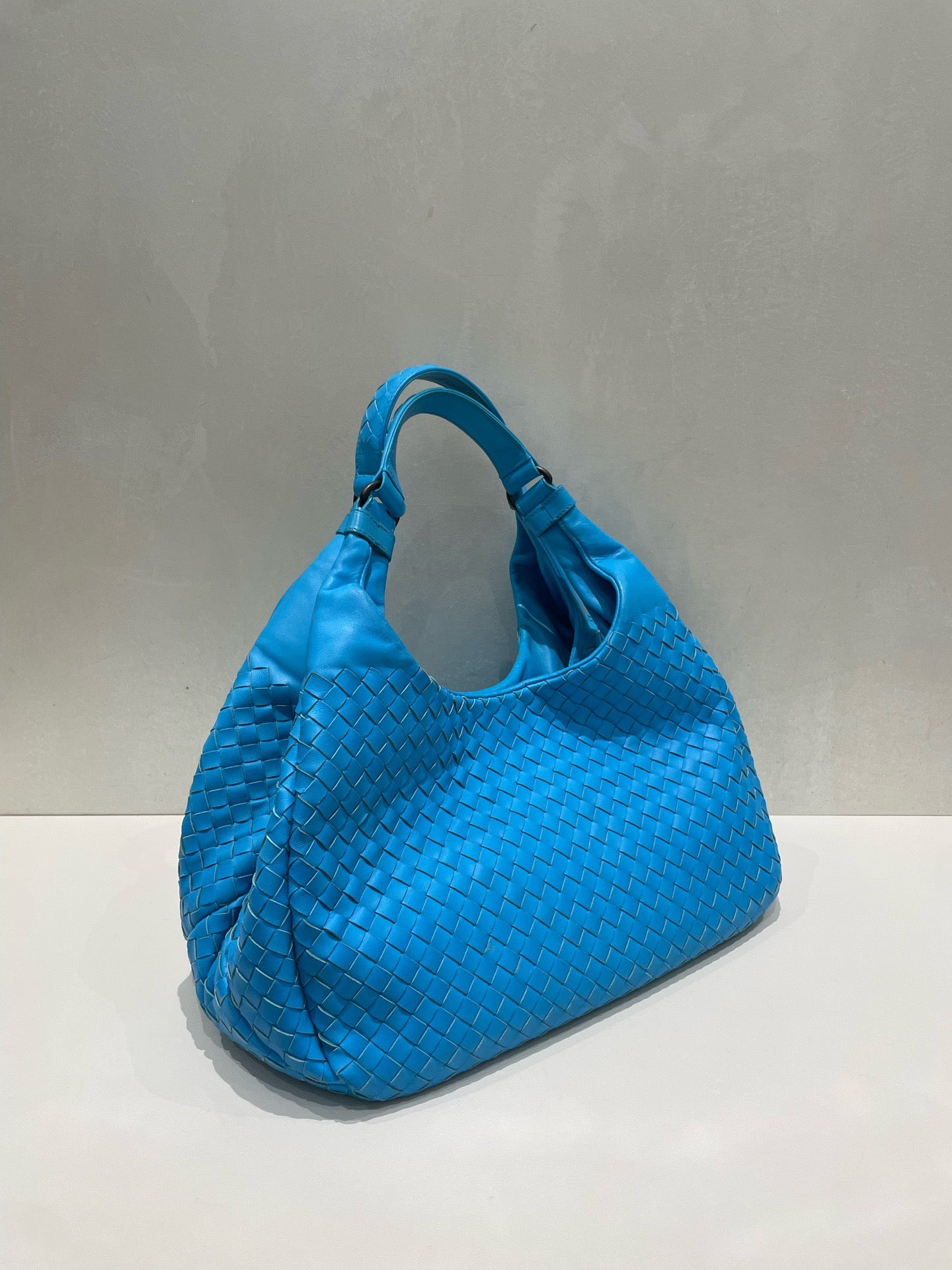 Bottega Veneta - Hobo - Leather - Blue - (medium)