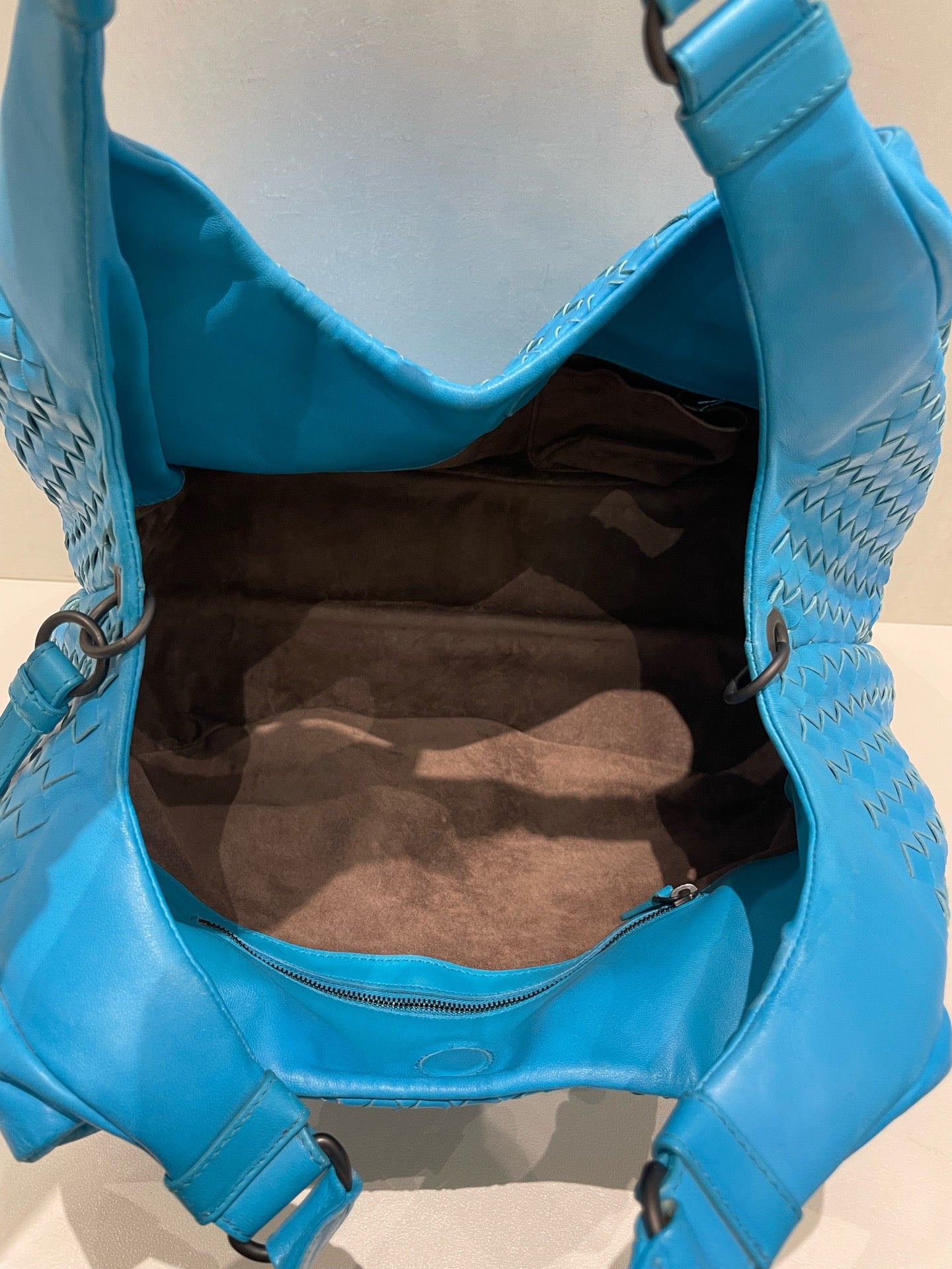 Bottega Veneta - Hobo - Leather - Blue - (medium)