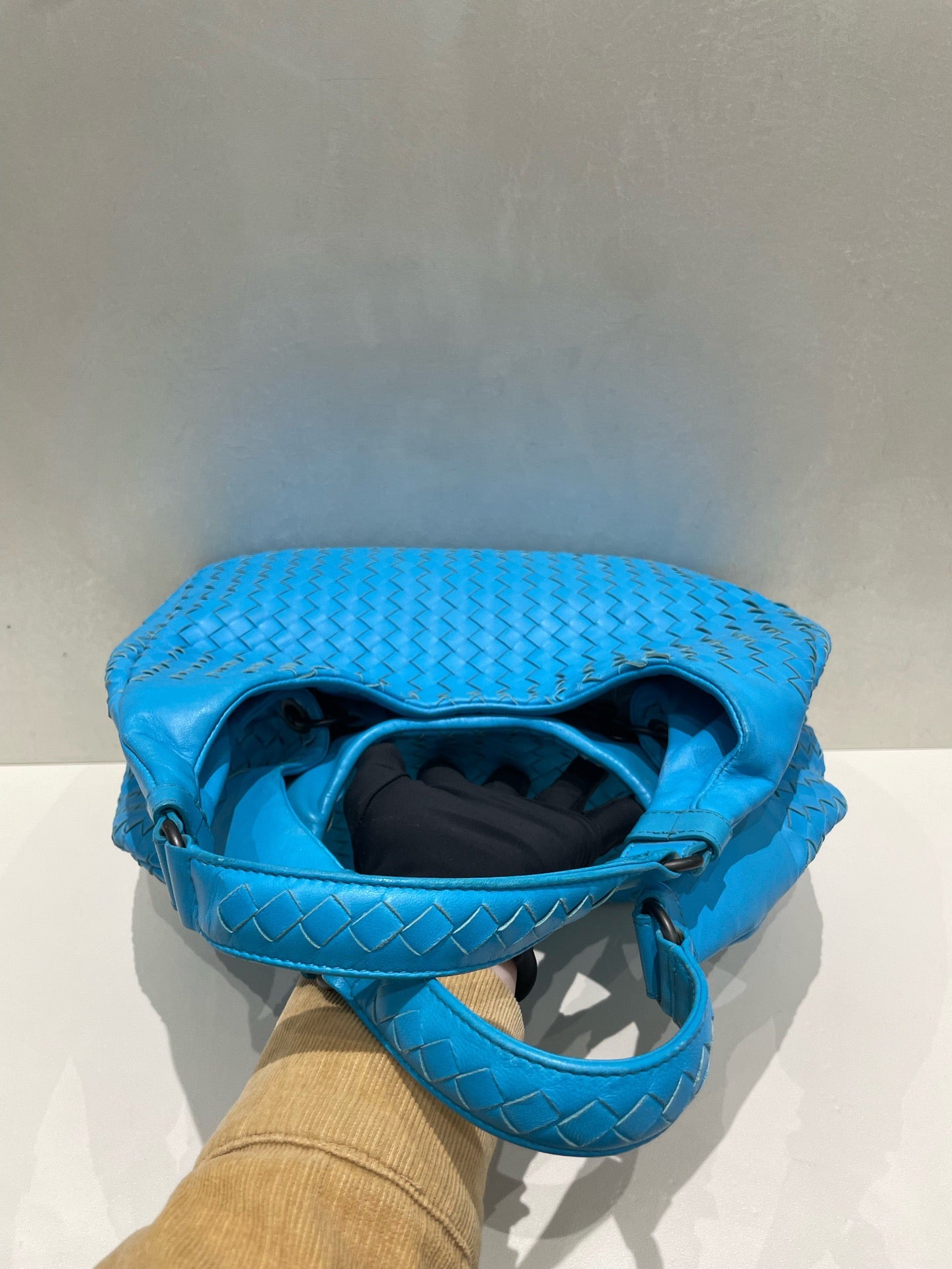 Bottega Veneta - Hobo - Leather - Blue - (medium)
