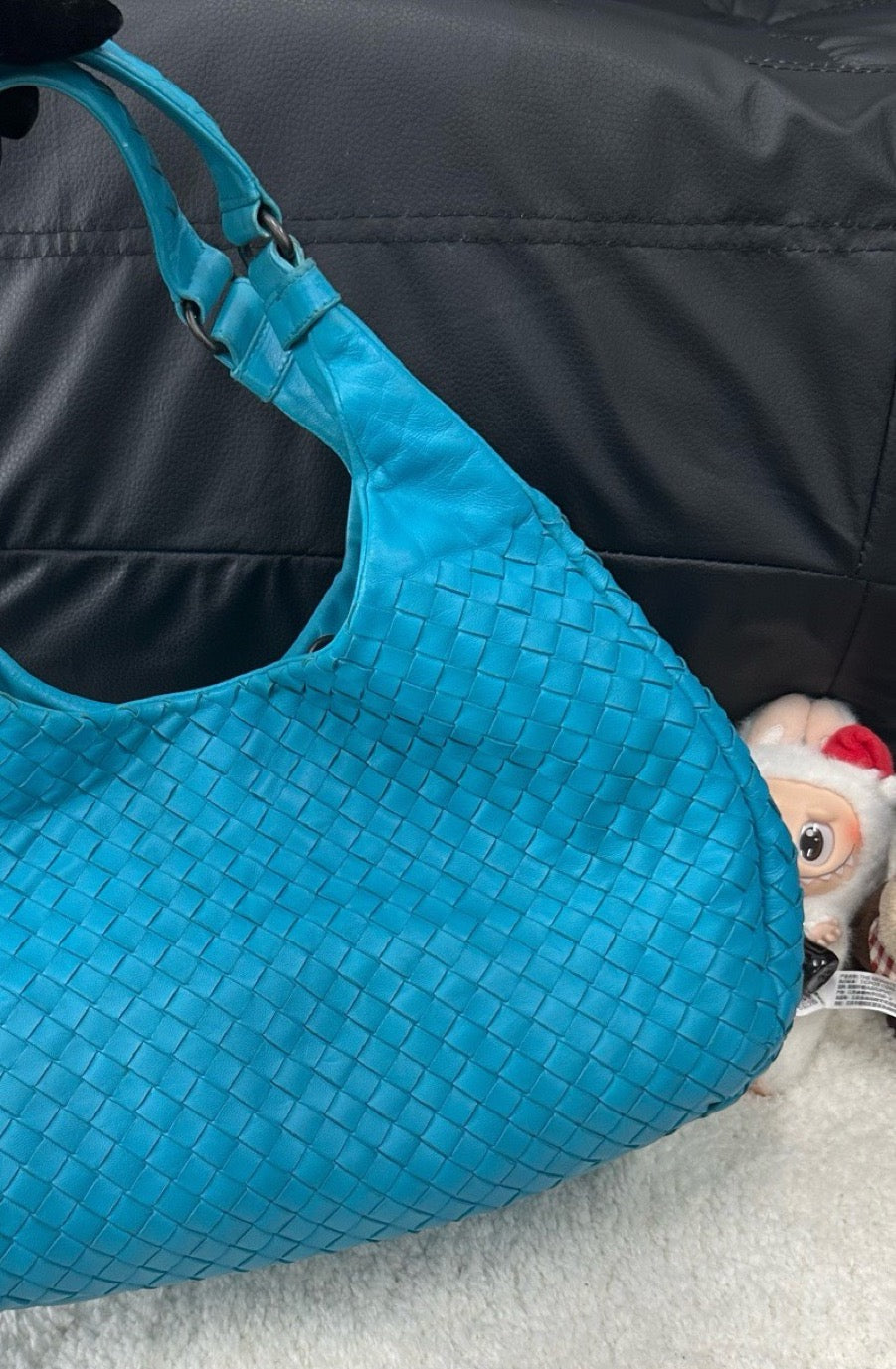 Bottega Veneta - Hobo - Leather - Blue - (small)
