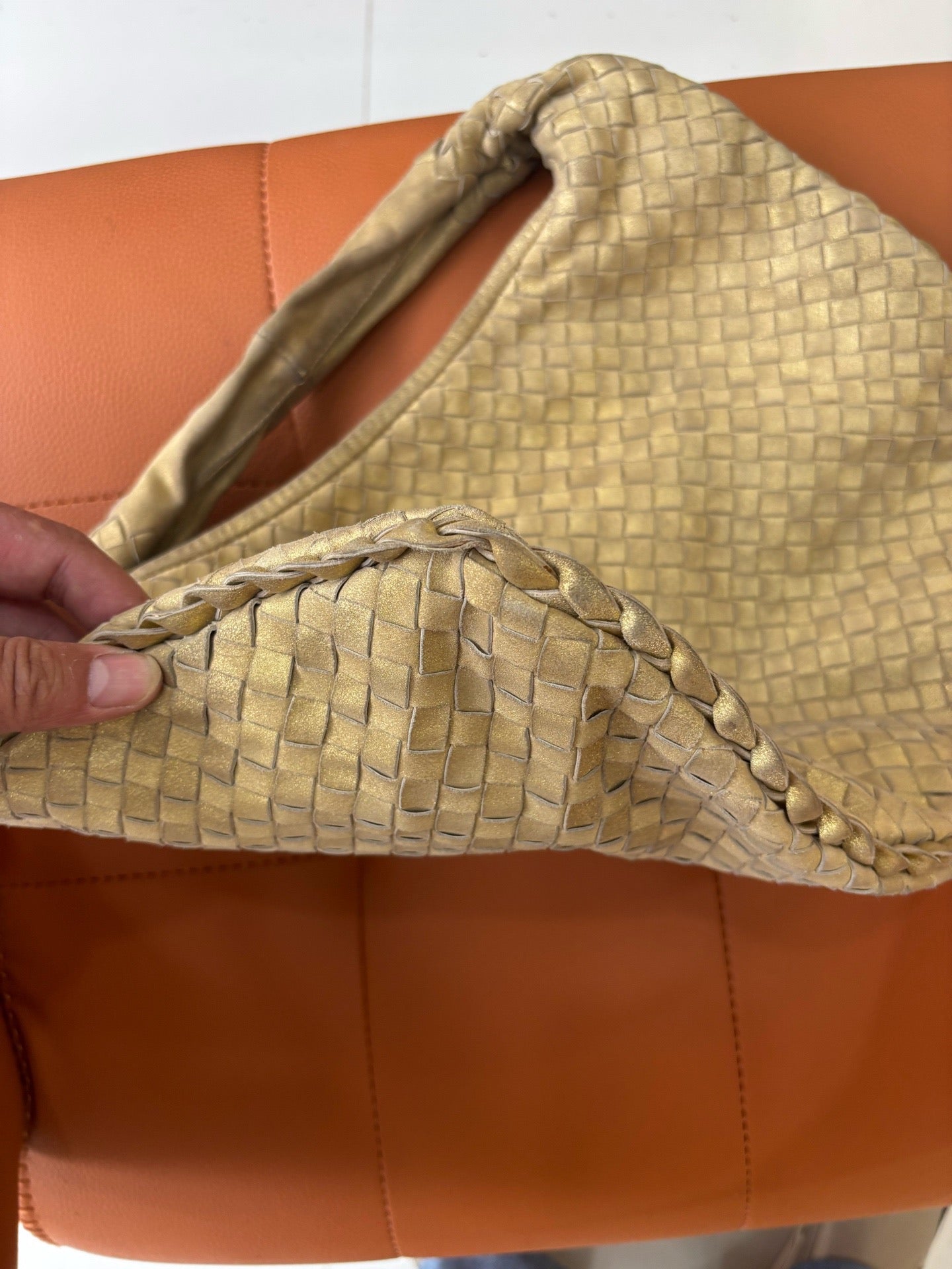 Bottega Veneta - Hobo - Leather - Gold - (medium)