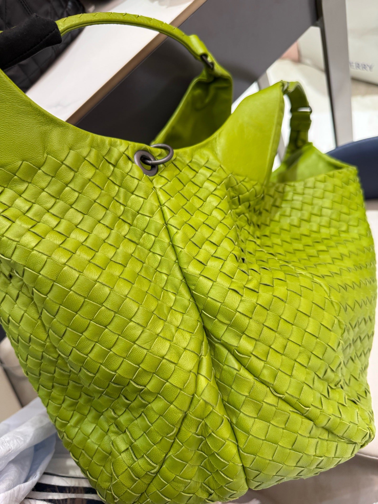 Bottega Veneta - Hobo - Leather - Green - (Large)